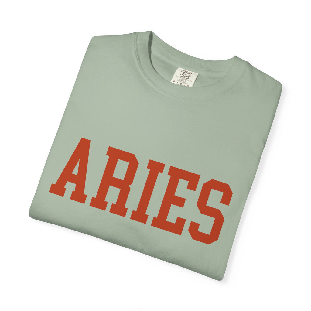 Aries Zodiac T‑Shirt — Bold Ram Graphic Tee