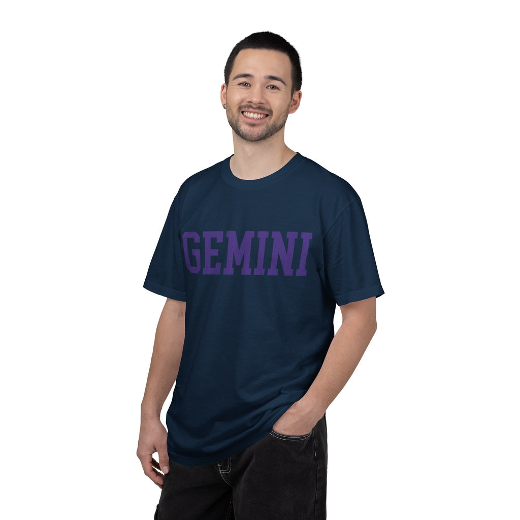Gemini Zodiac T-Shirt — Gemini Twins Graphic Back Tee