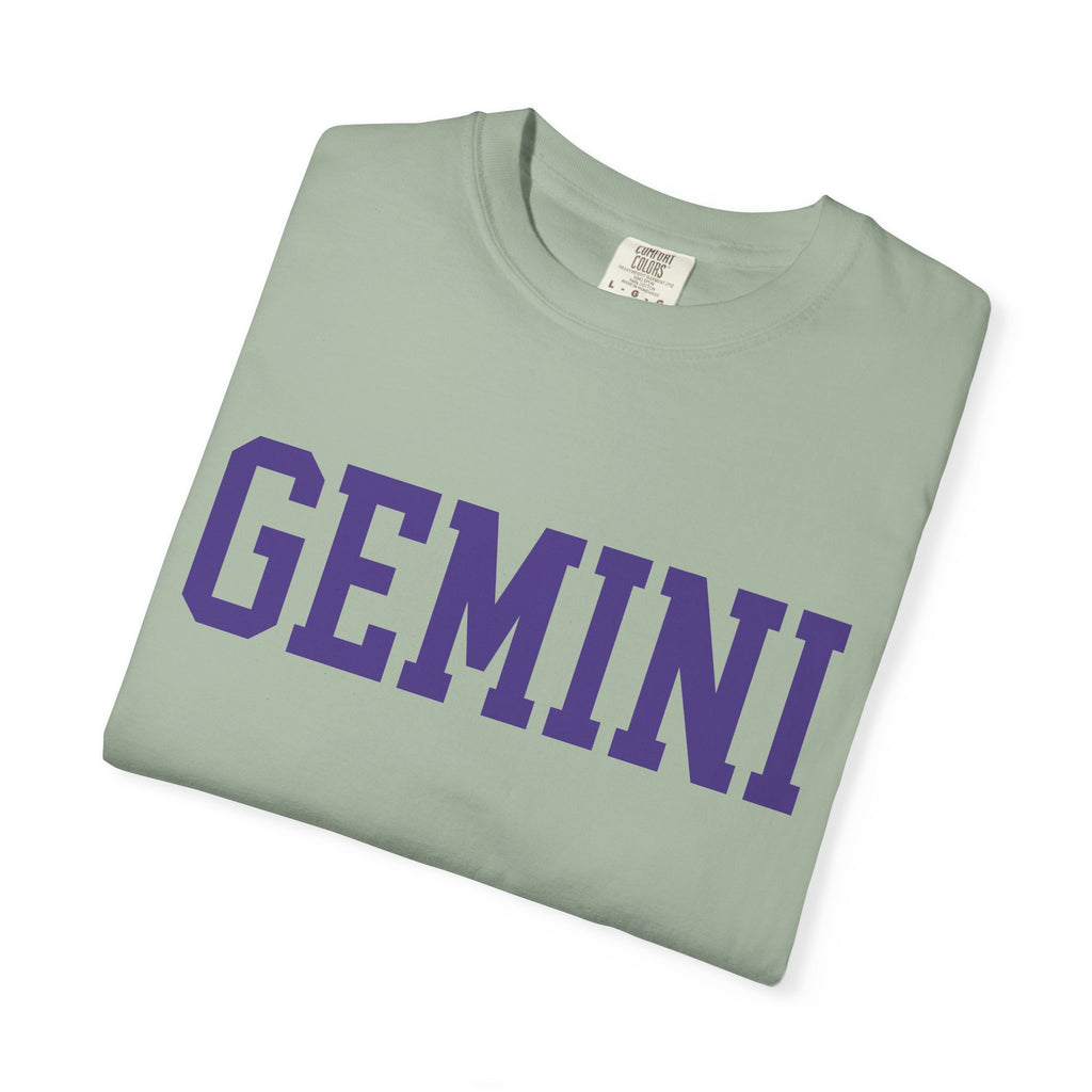 Gemini Zodiac T-Shirt — Gemini Twins Graphic Back Tee
