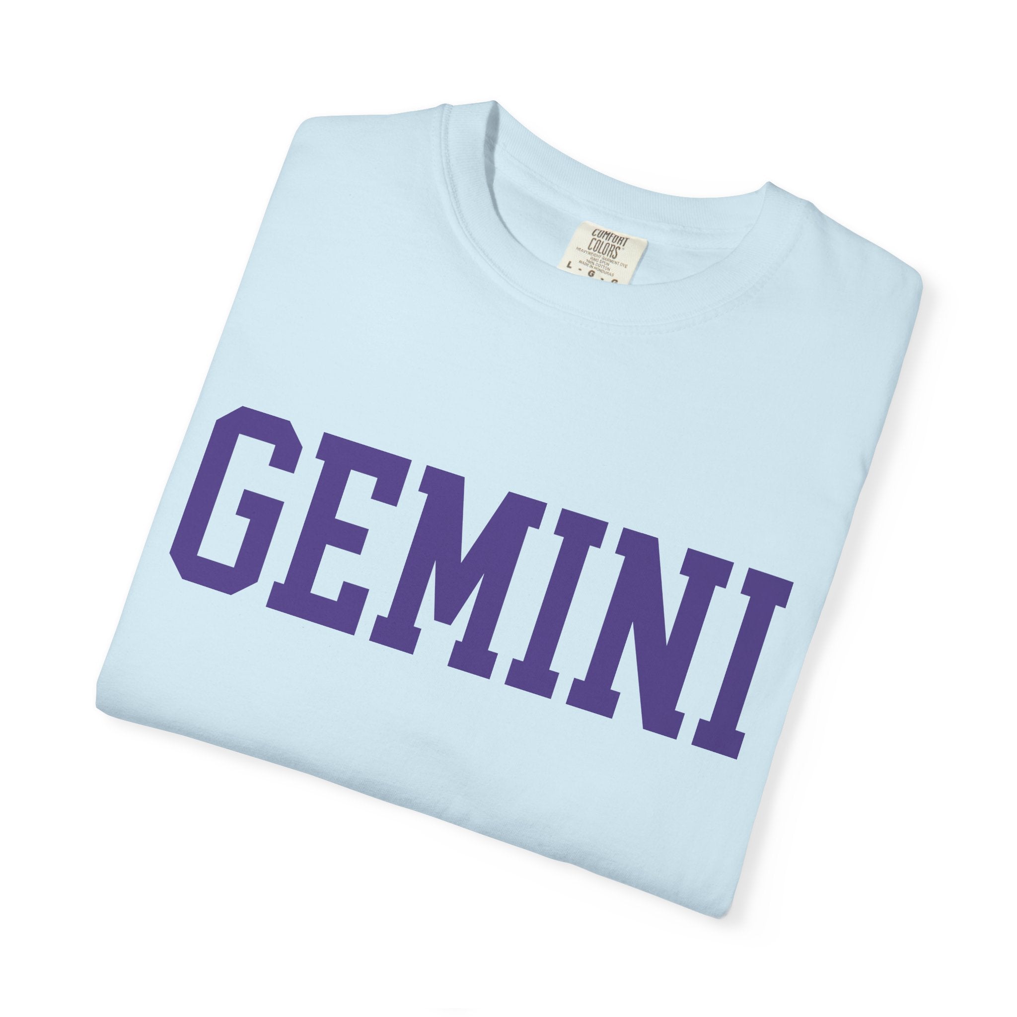 Gemini Zodiac T-Shirt — Gemini Twins Graphic Back Tee