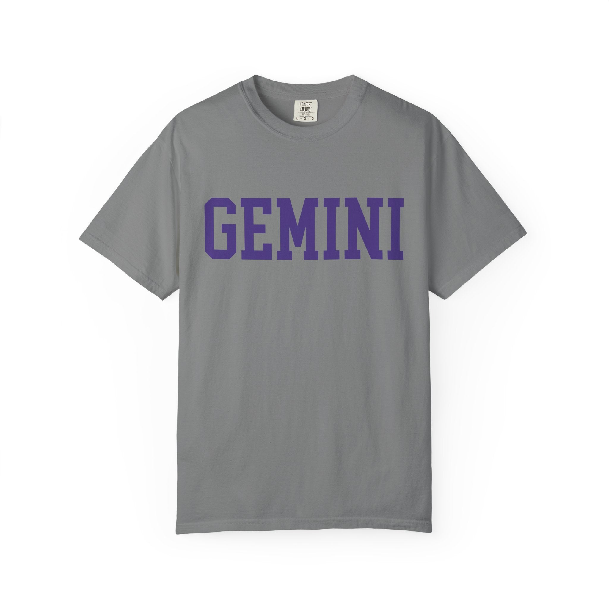 Gemini Zodiac T-Shirt — Gemini Twins Graphic Back Tee