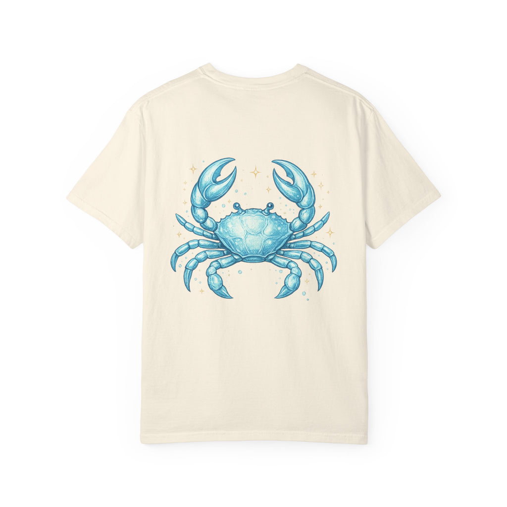 Cancer Zodiac T-Shirt — Watercolor Crab Astrology Tee