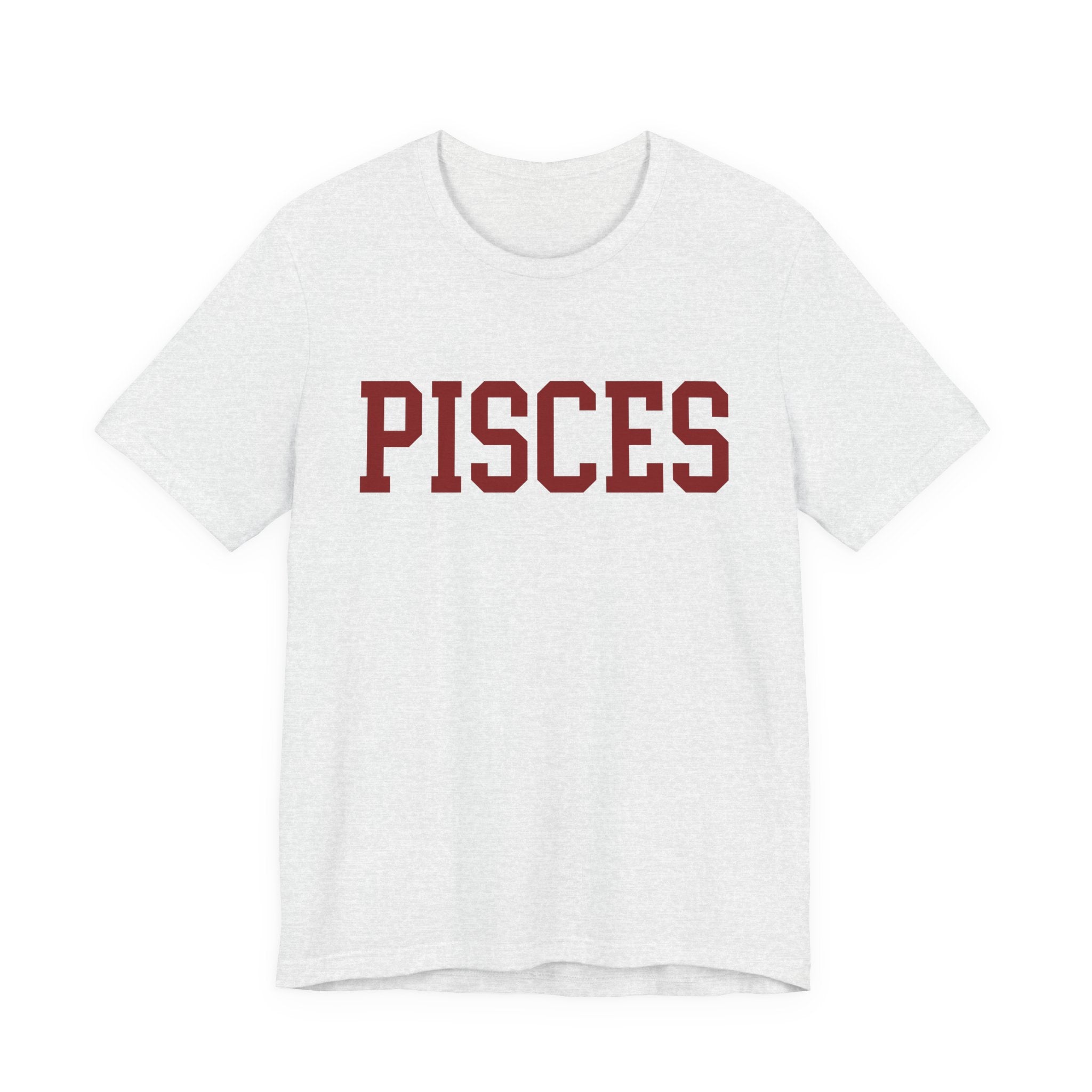 Pisces Zodiac T-Shirt — Koi Fish Back Graphic Astrology Tee