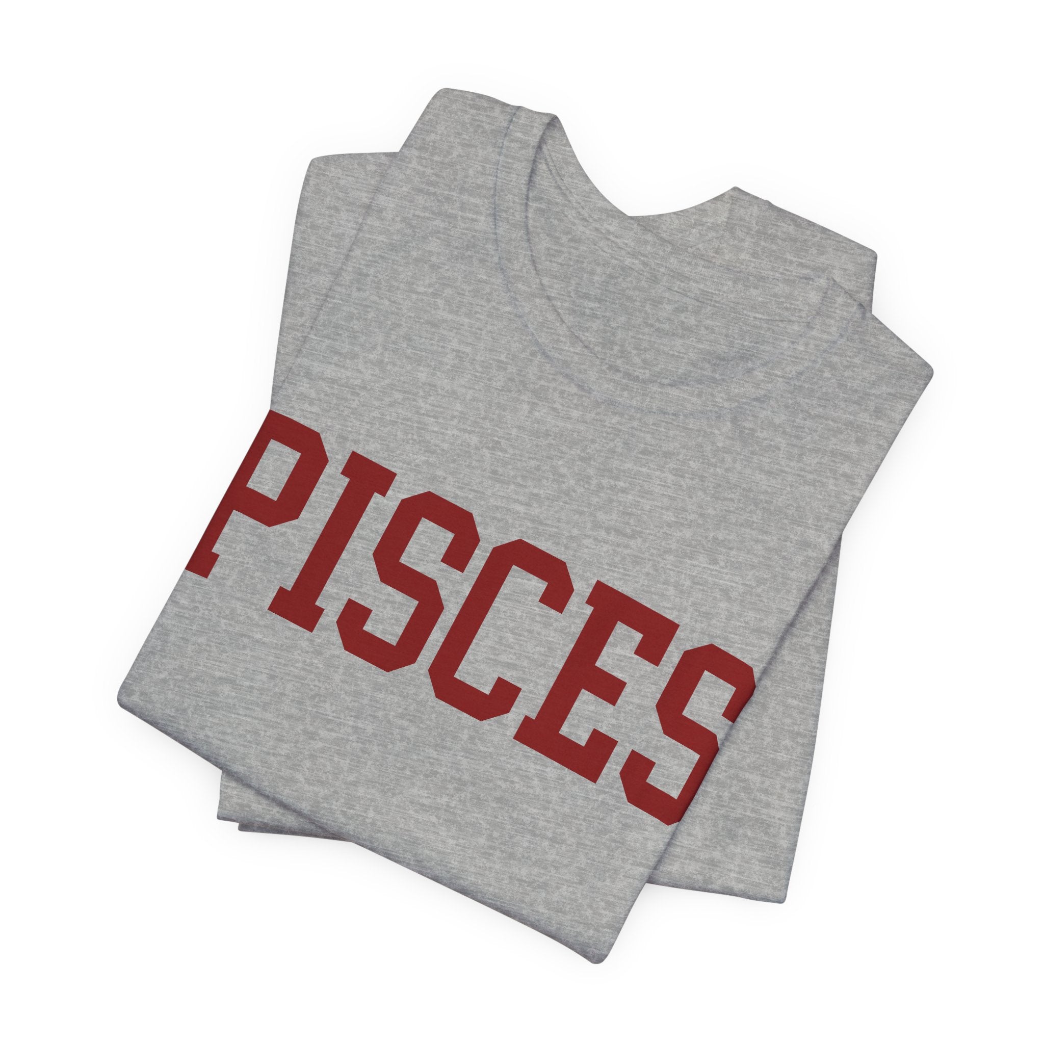 Pisces Zodiac T-Shirt — Koi Fish Back Graphic Astrology Tee