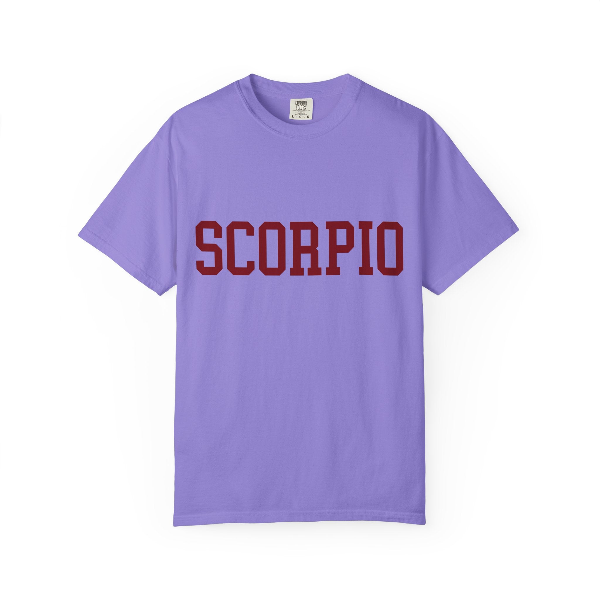 Scorpio Zodiac T-Shirt — Scorpion Graphic Back Graphic Tee