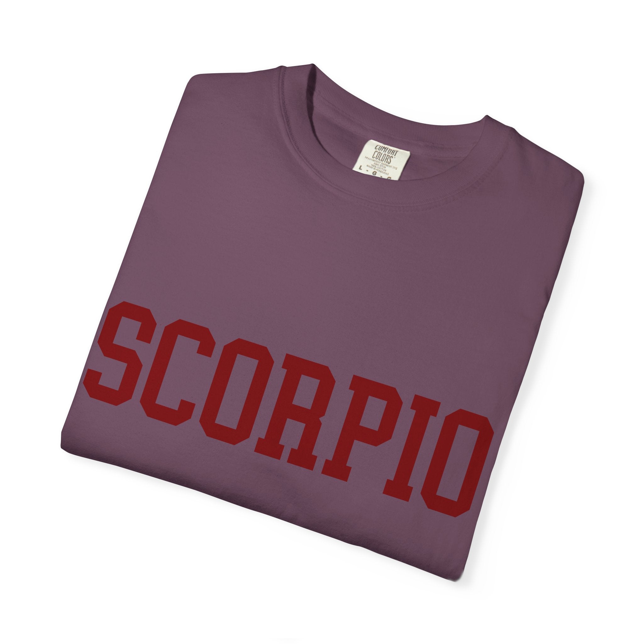 Scorpio Zodiac T-Shirt — Scorpion Graphic Back Graphic Tee