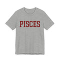 Pisces Zodiac T-Shirt — Koi Fish Back Graphic Astrology Tee