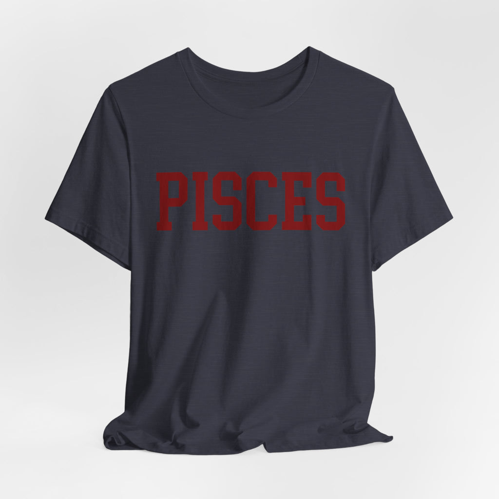 Pisces Zodiac T-Shirt — Koi Fish Back Graphic Astrology Tee