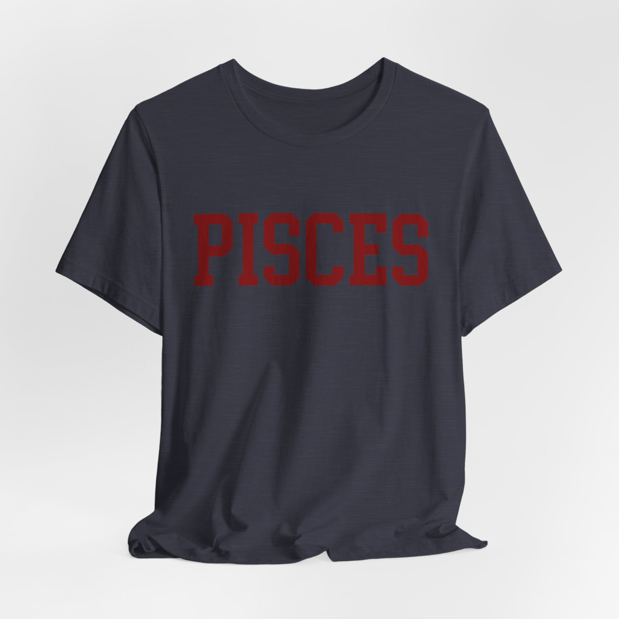 Pisces Zodiac T-Shirt — Koi Fish Back Graphic Astrology Tee