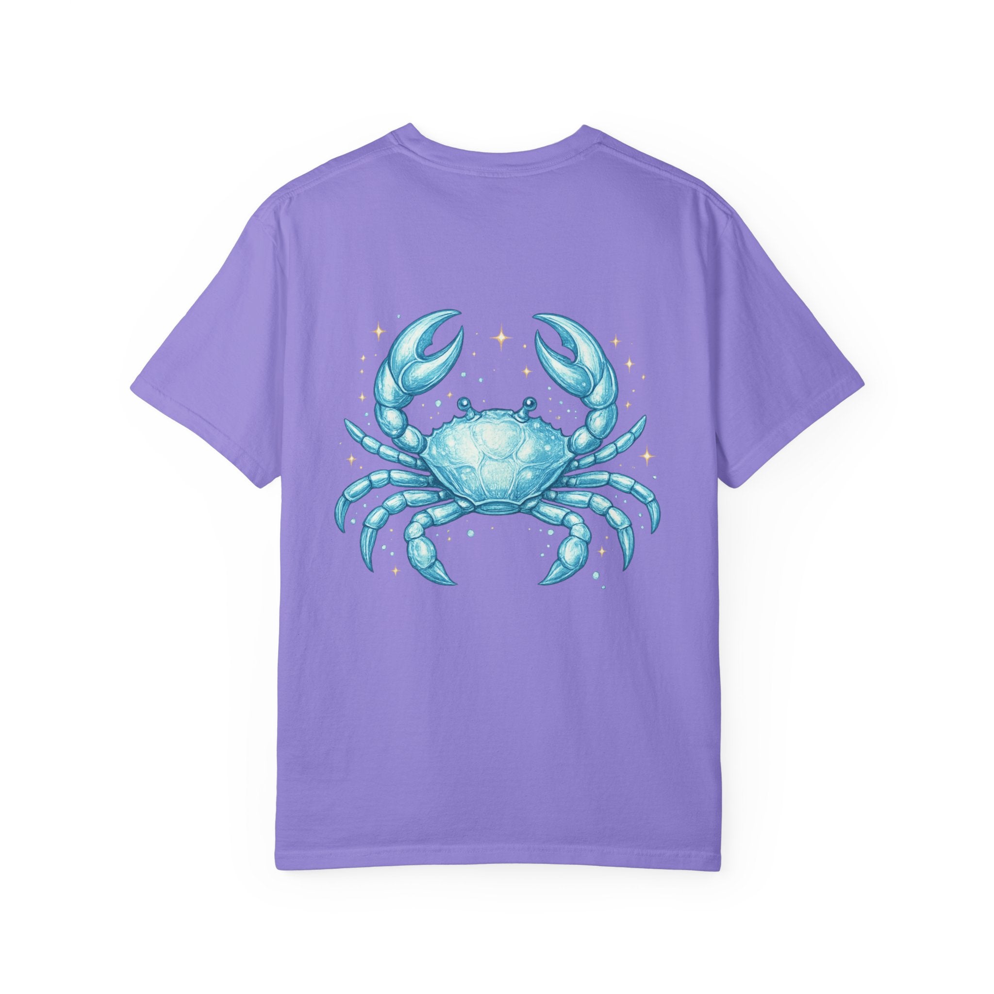 Cancer Zodiac T-Shirt — Watercolor Crab Astrology Tee