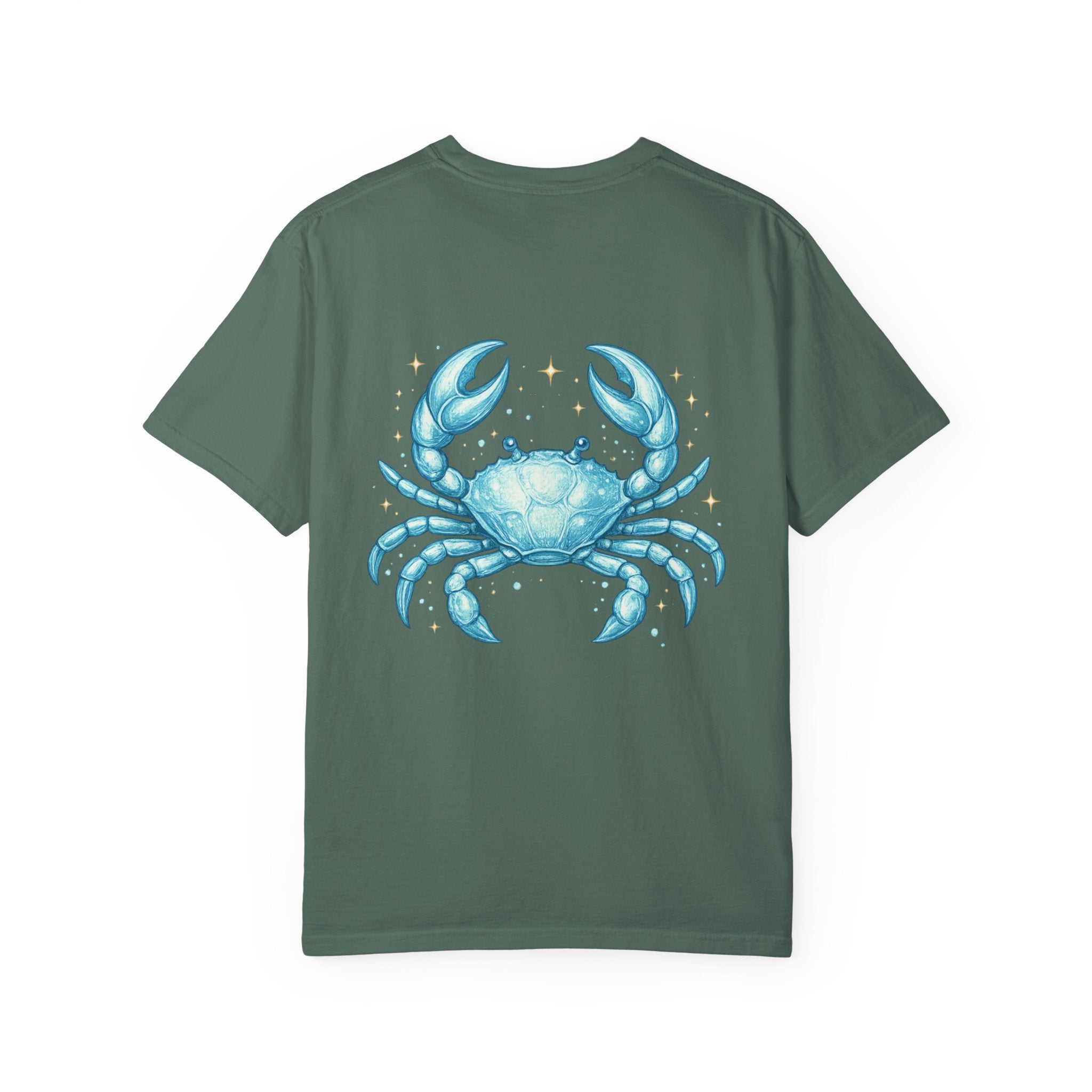 Cancer Zodiac T-Shirt — Watercolor Crab Astrology Tee