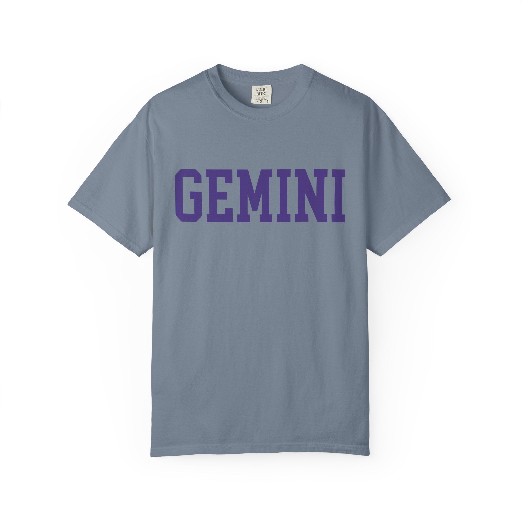 Gemini Zodiac T-Shirt — Gemini Twins Graphic Back Tee