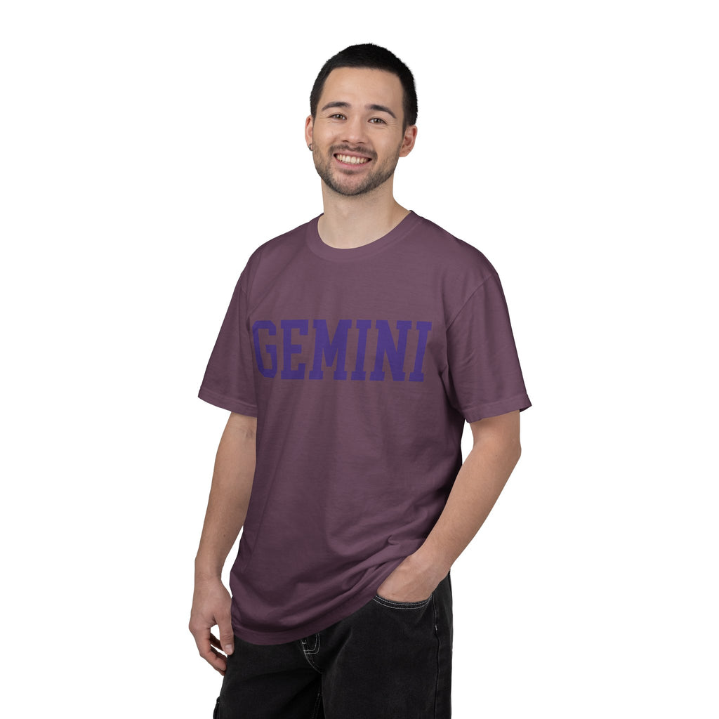 Gemini Zodiac T-Shirt — Gemini Twins Graphic Back Tee