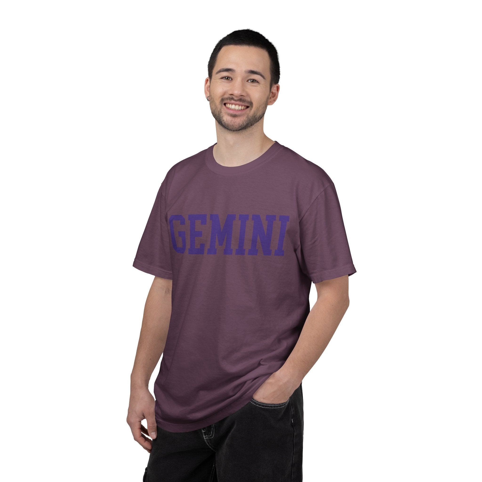 Gemini Zodiac T-Shirt — Gemini Twins Graphic Back Tee