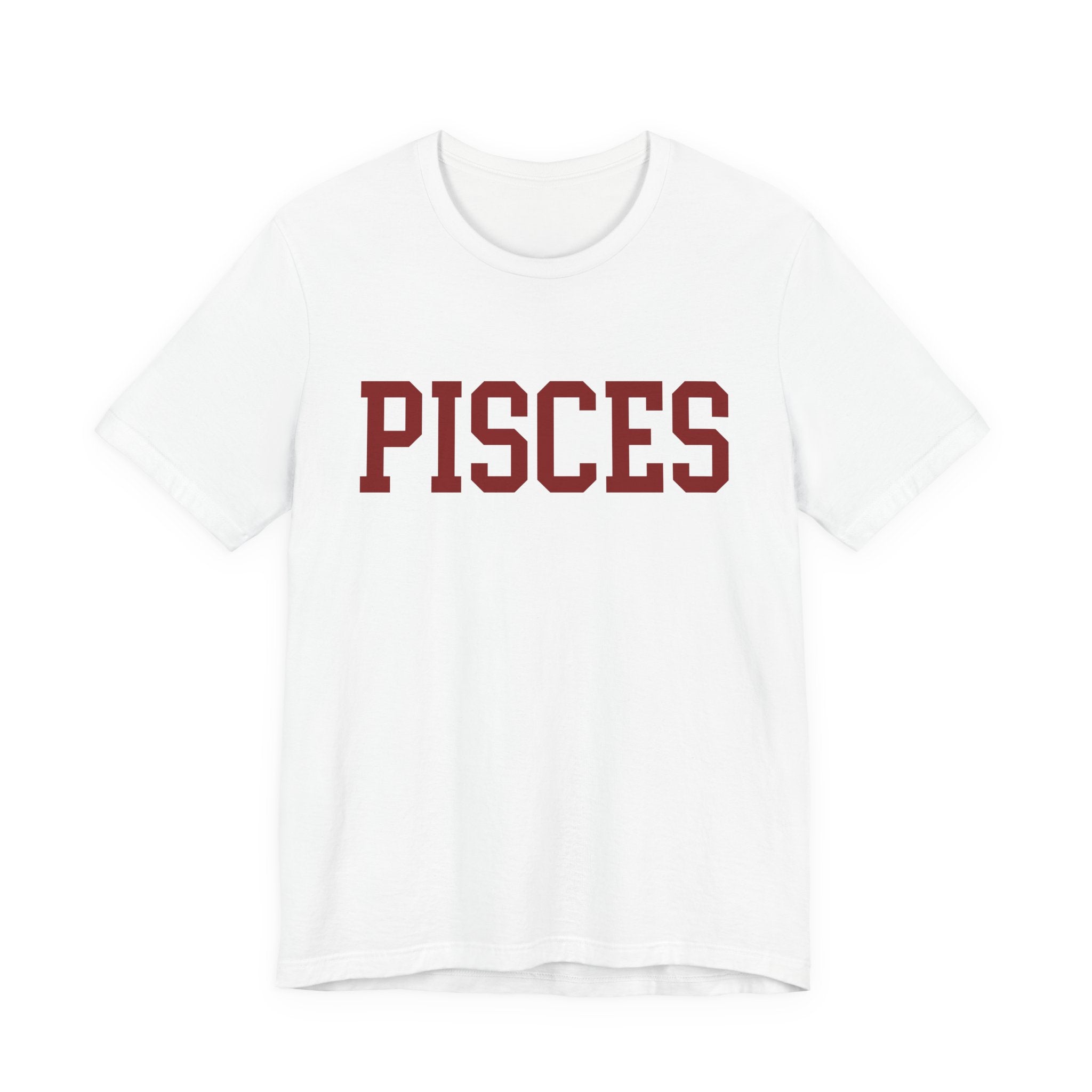 Pisces Zodiac T-Shirt — Koi Fish Back Graphic Astrology Tee