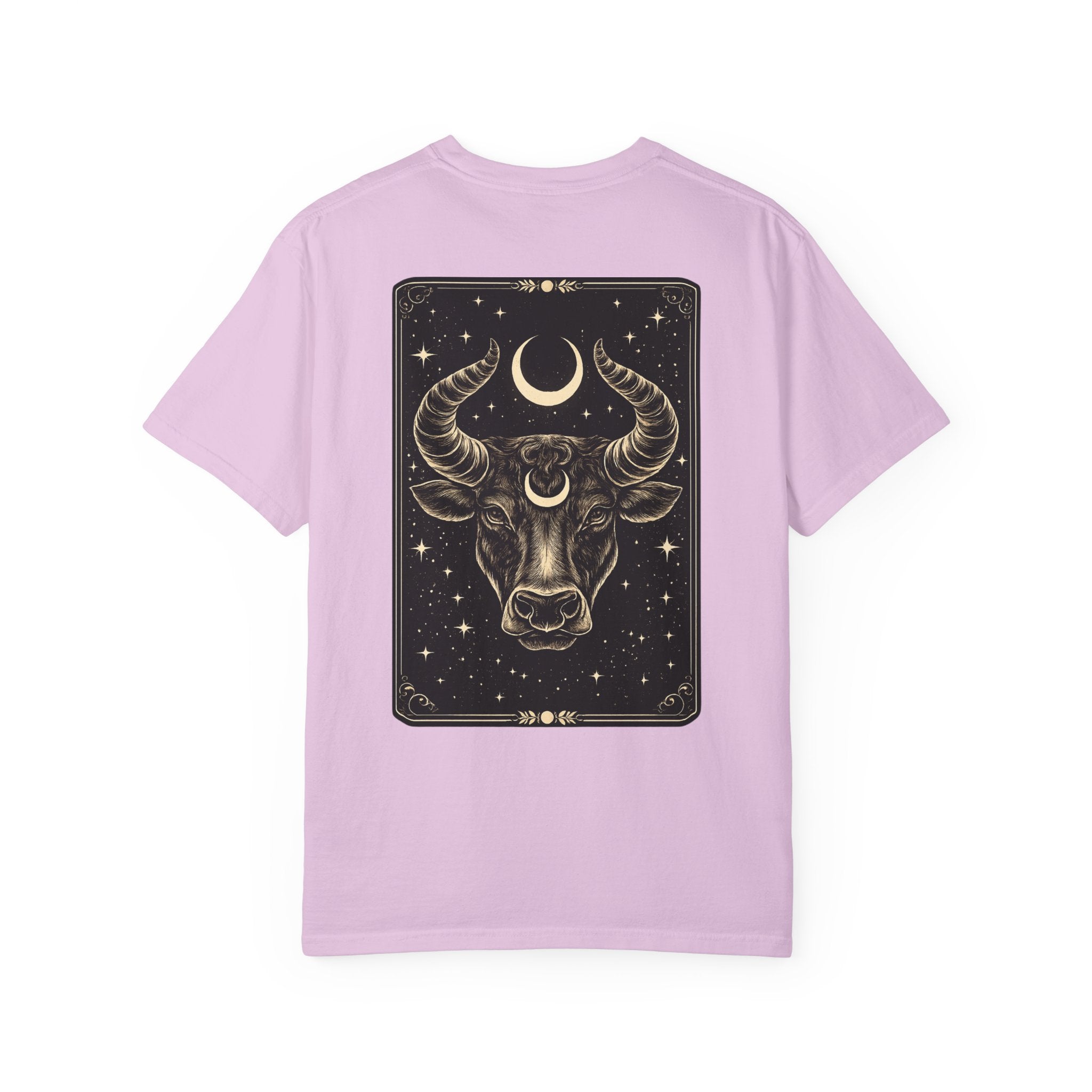 Taurus Zodiac T-Shirt — Bull Tarot Moon Graphic Tee