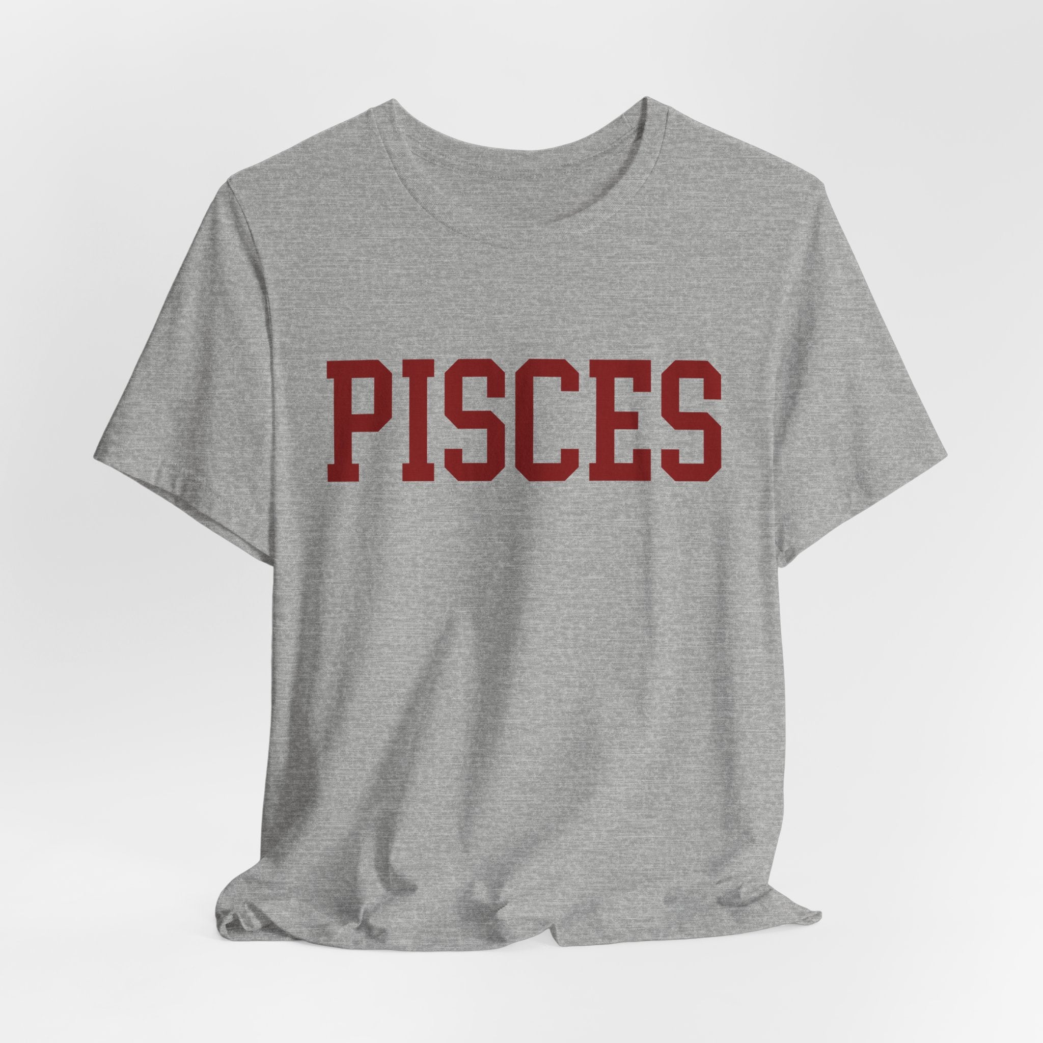 Pisces Zodiac T-Shirt — Koi Fish Back Graphic Astrology Tee
