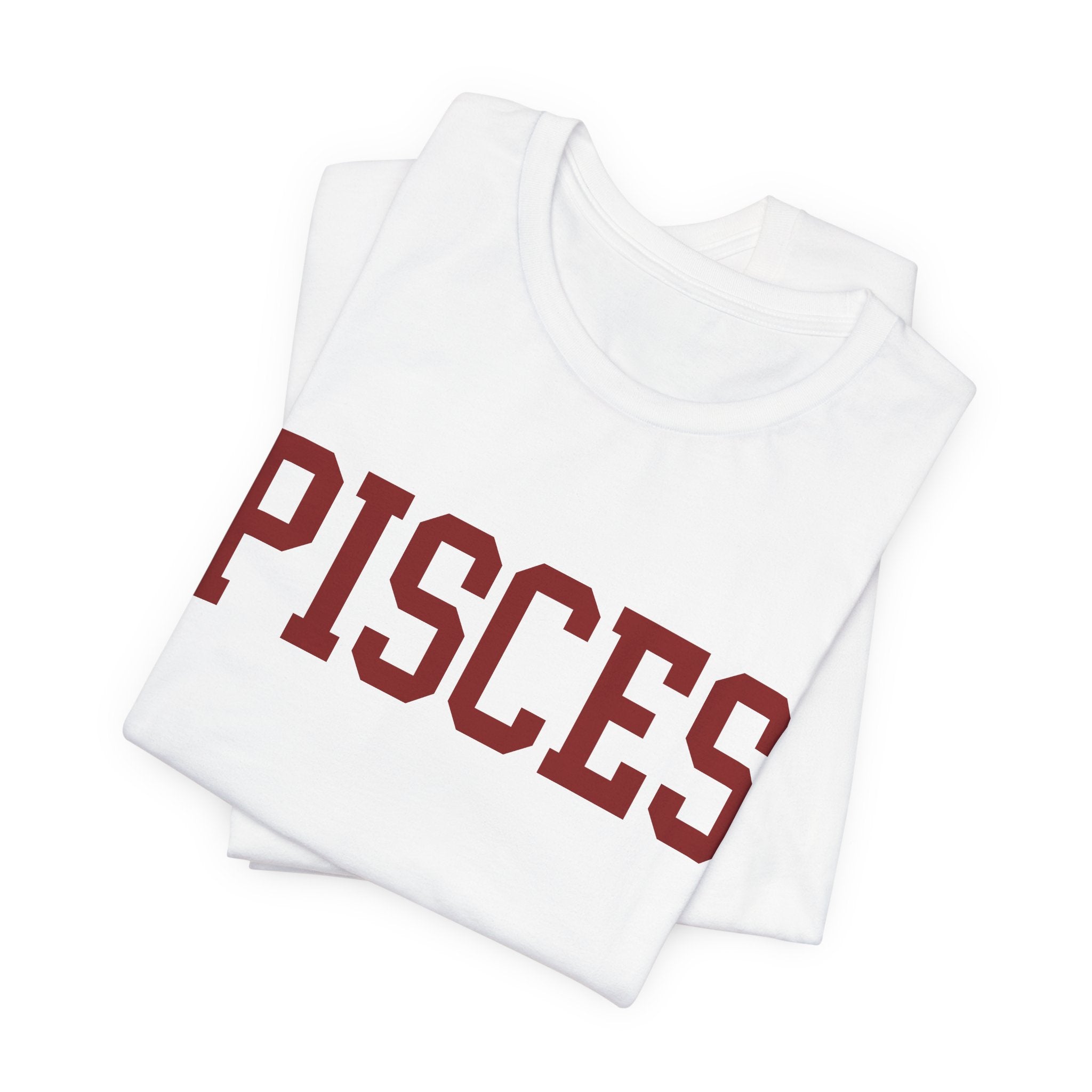 Pisces Zodiac T-Shirt — Koi Fish Back Graphic Astrology Tee