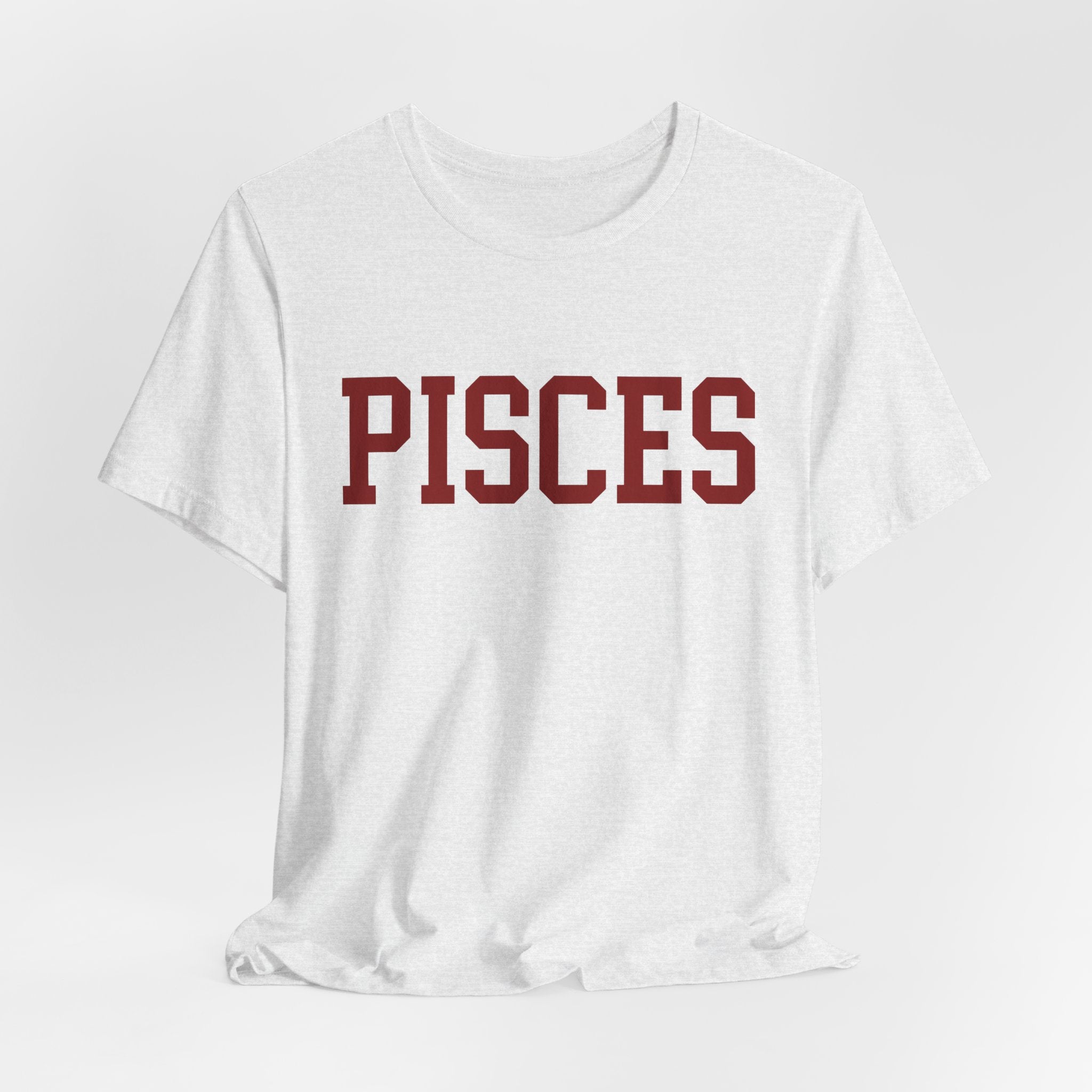 Pisces Zodiac T-Shirt — Koi Fish Back Graphic Astrology Tee