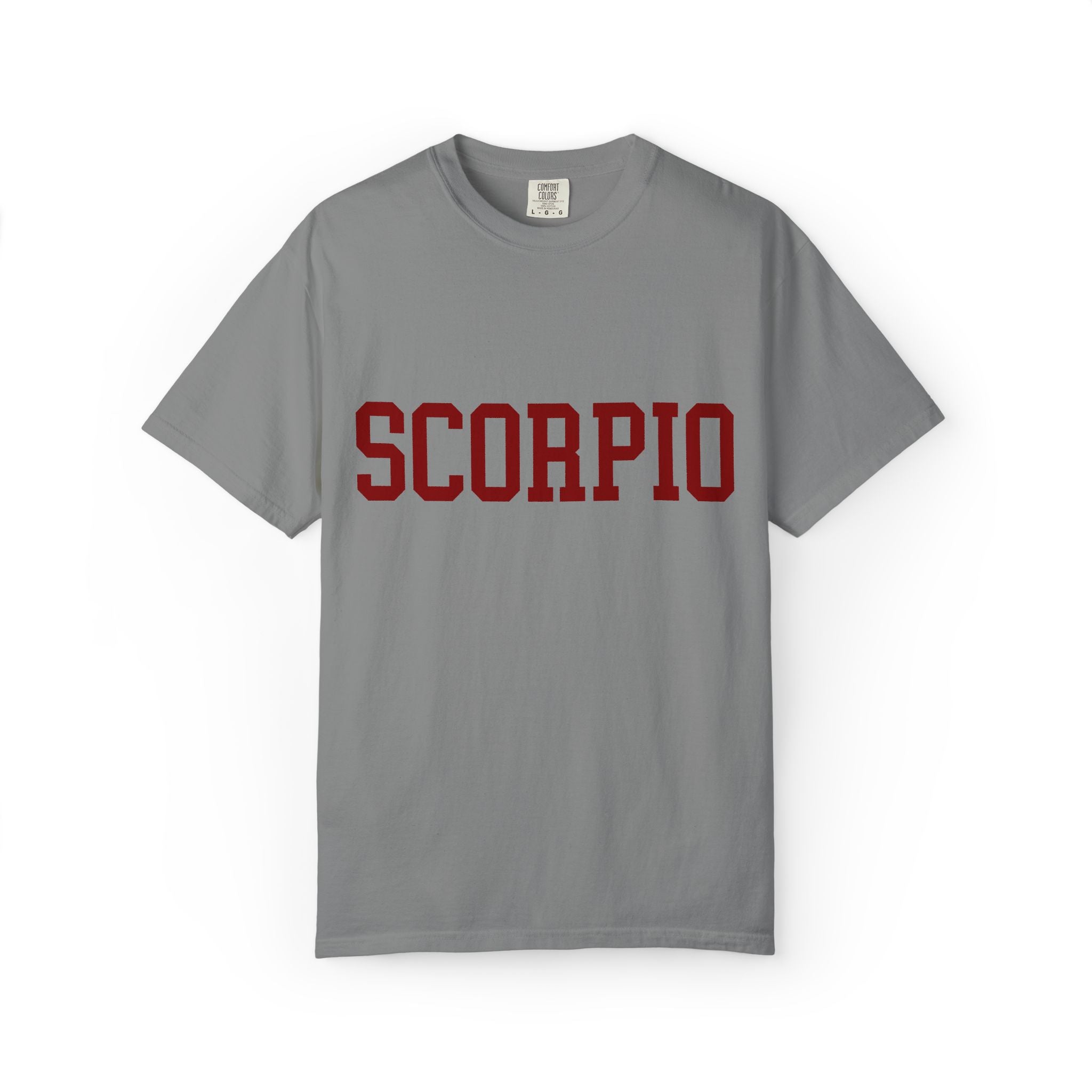 Scorpio Zodiac T-Shirt — Scorpion Graphic Back Graphic Tee