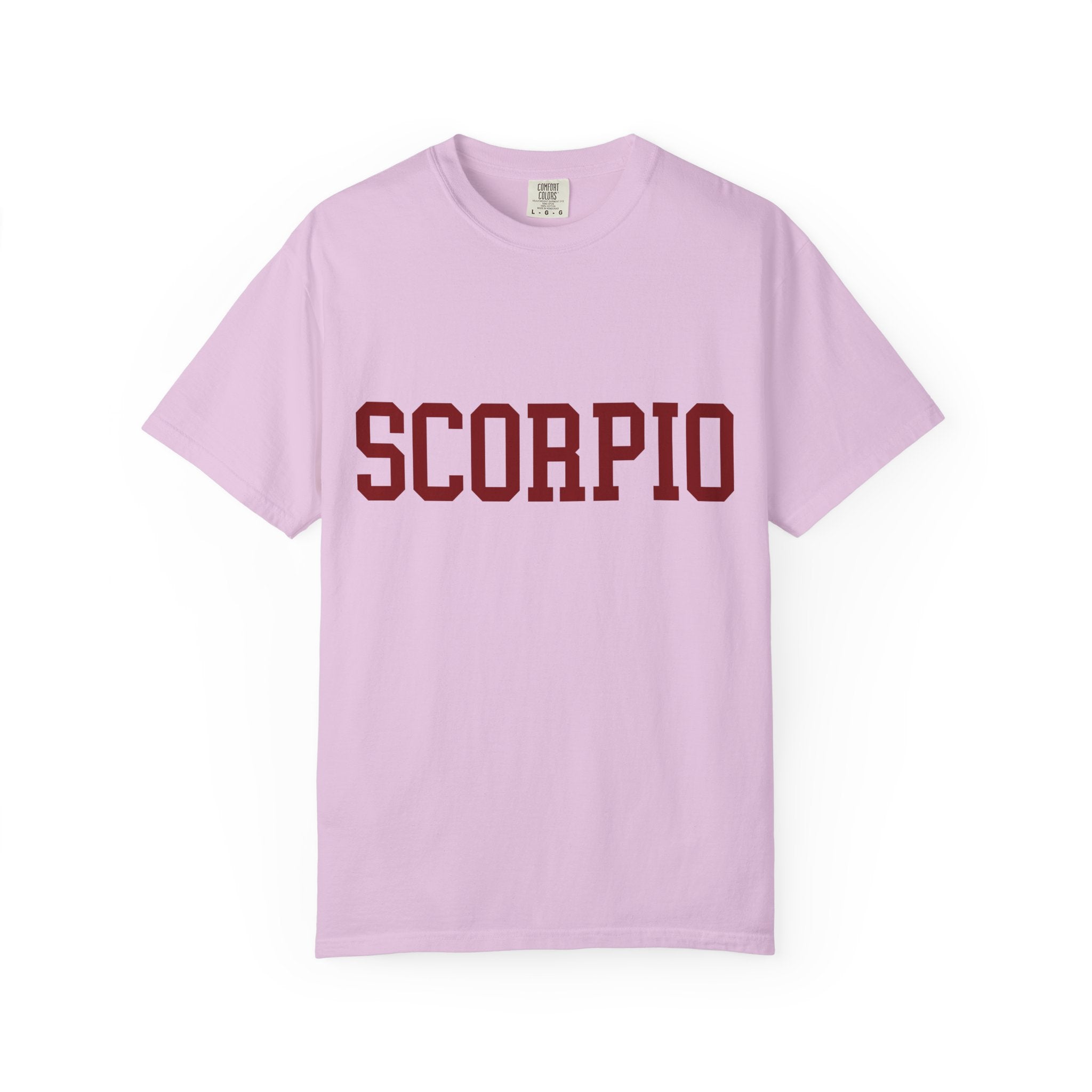 Scorpio Zodiac T-Shirt — Scorpion Graphic Back Graphic Tee
