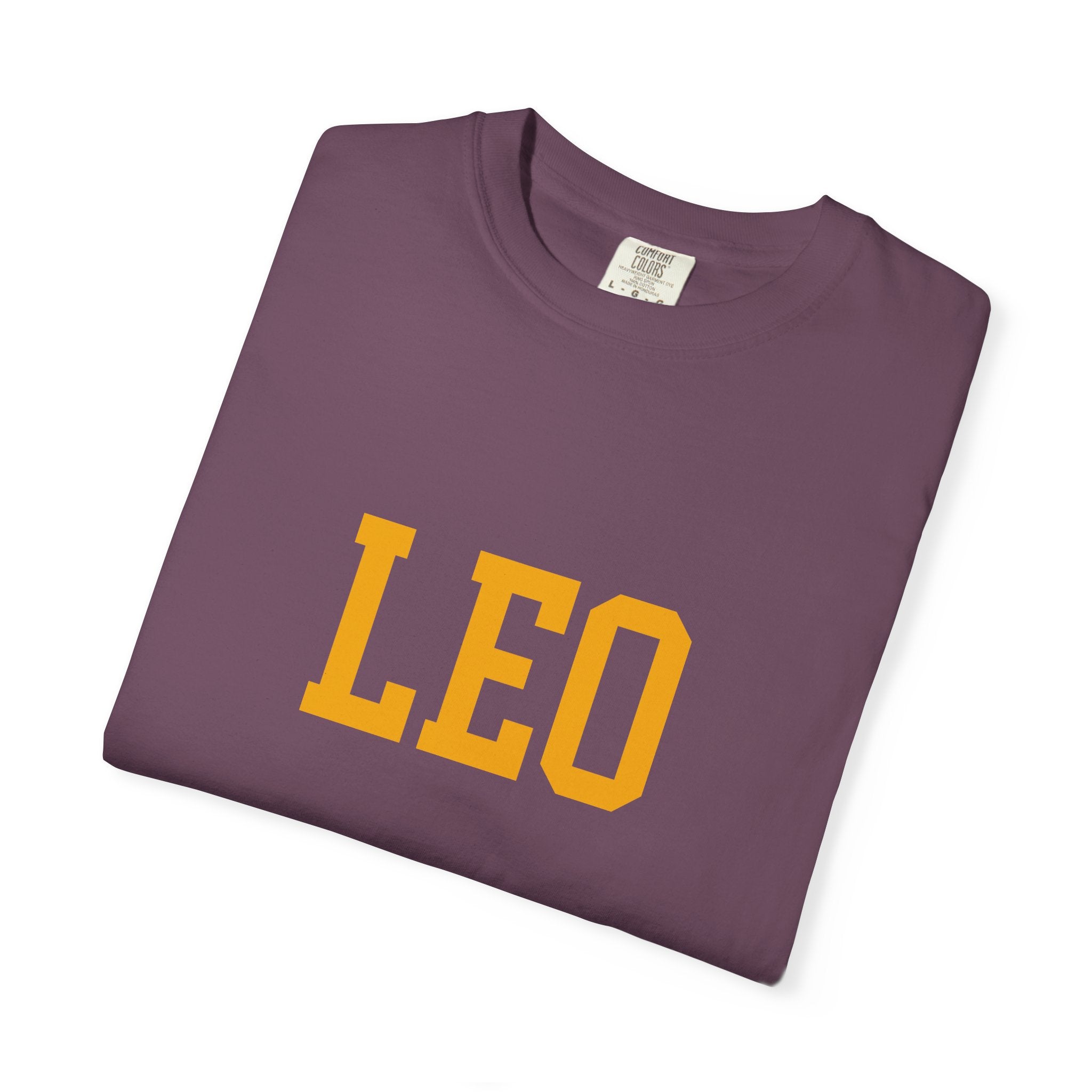 Leo Zodiac T-Shirt — Bold Lion Graphic Tee