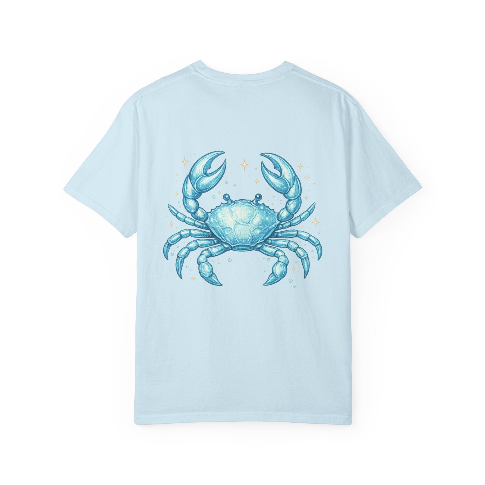 Cancer Zodiac T-Shirt — Watercolor Crab Astrology Tee