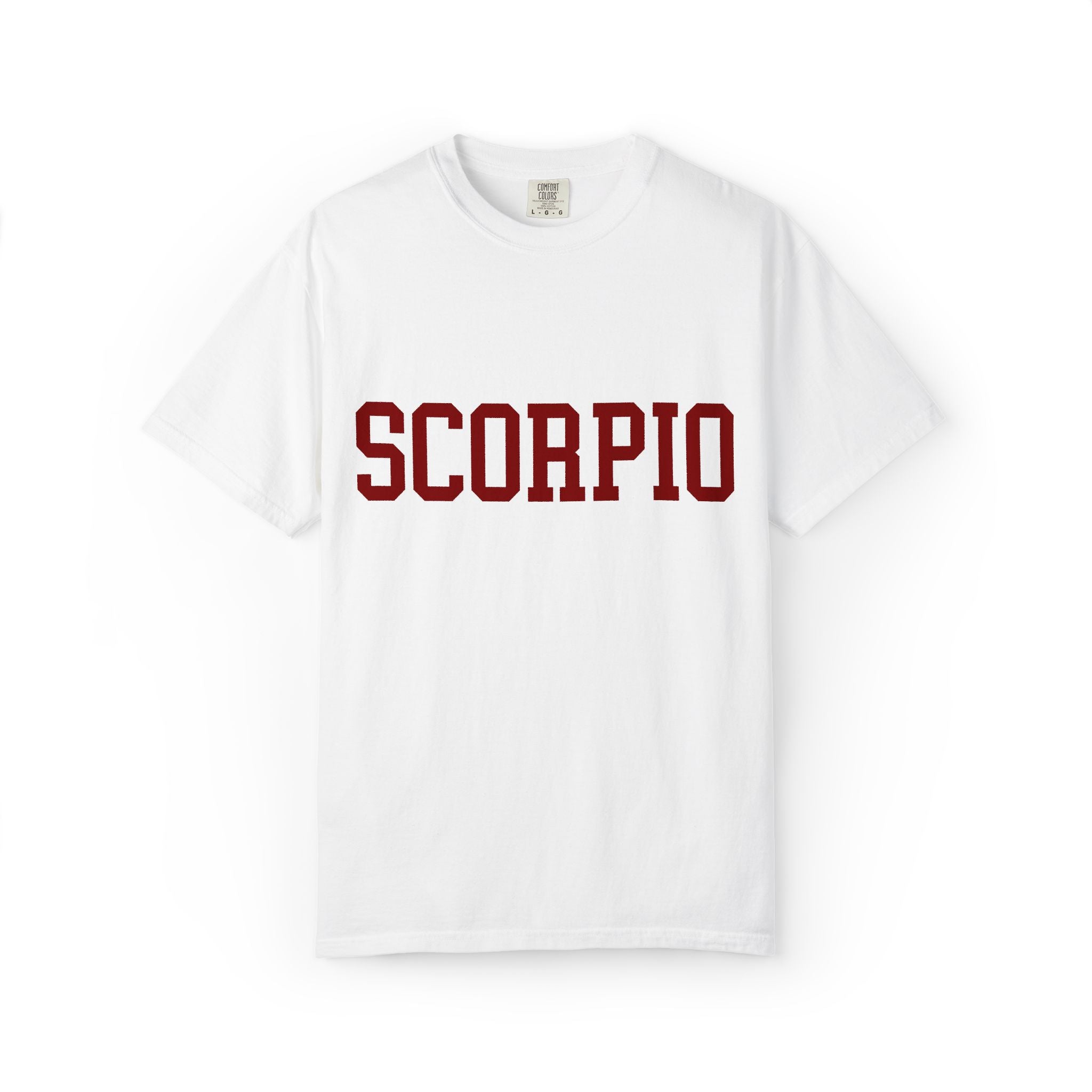 Scorpio Zodiac T-Shirt — Scorpion Graphic Back Graphic Tee