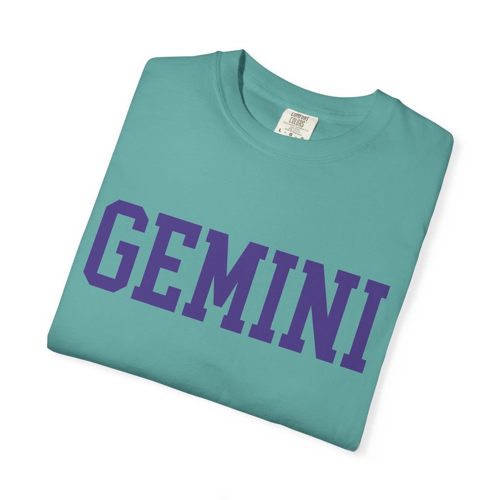 Gemini Zodiac T-Shirt — Gemini Twins Graphic Back Tee
