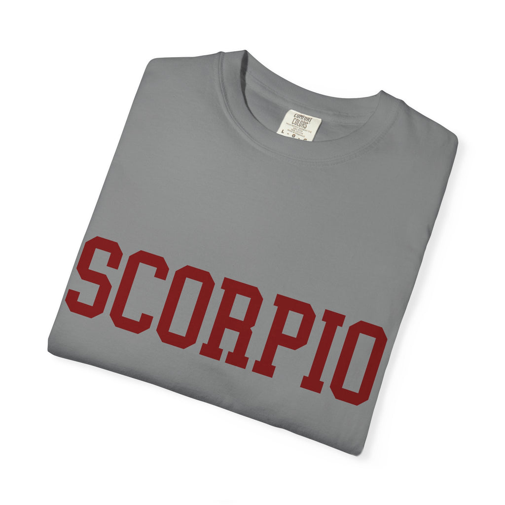 Scorpio Zodiac T-Shirt — Scorpion Graphic Back Graphic Tee