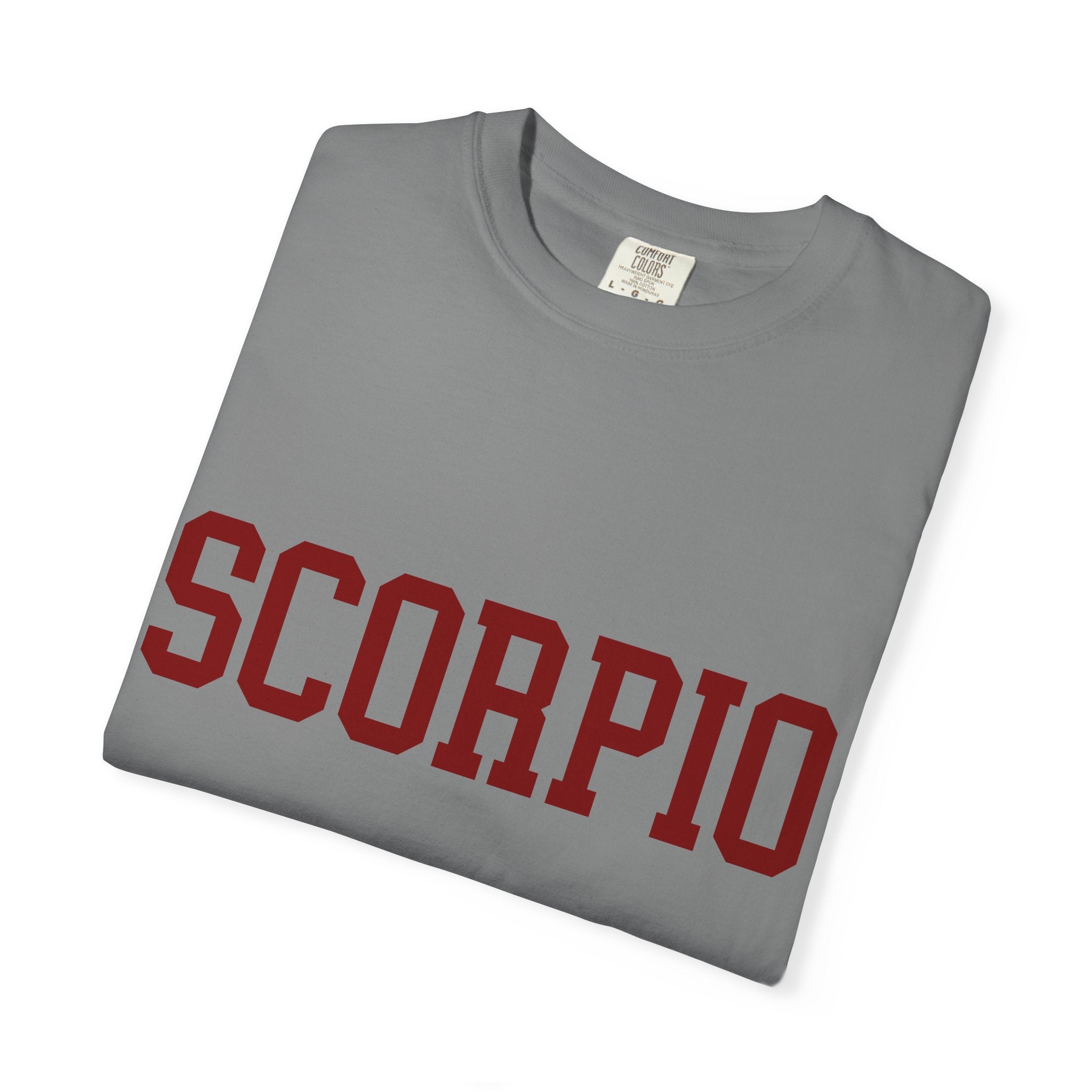 Scorpio Zodiac T-Shirt — Scorpion Graphic Back Graphic Tee