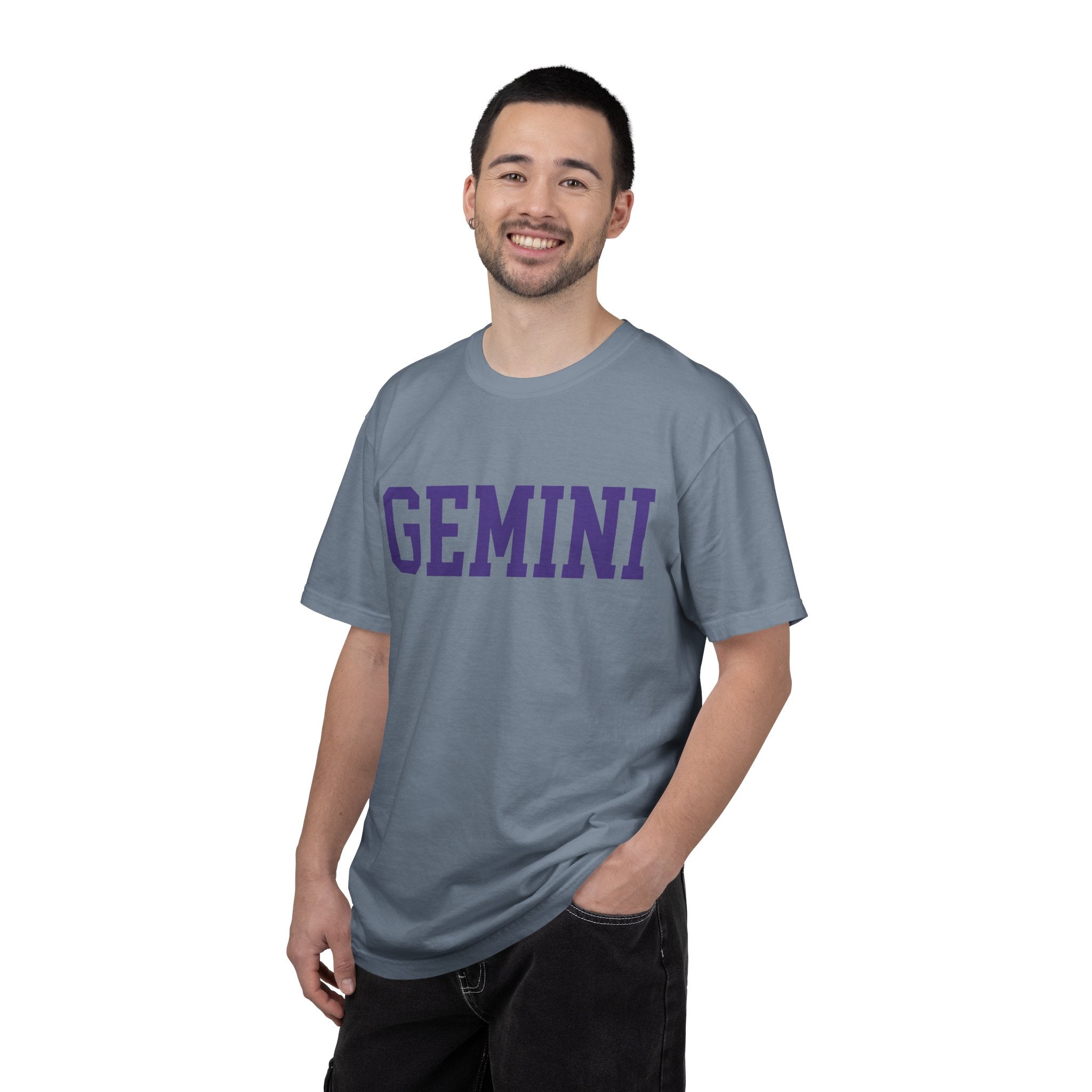 Gemini Zodiac T-Shirt — Gemini Twins Graphic Back Tee