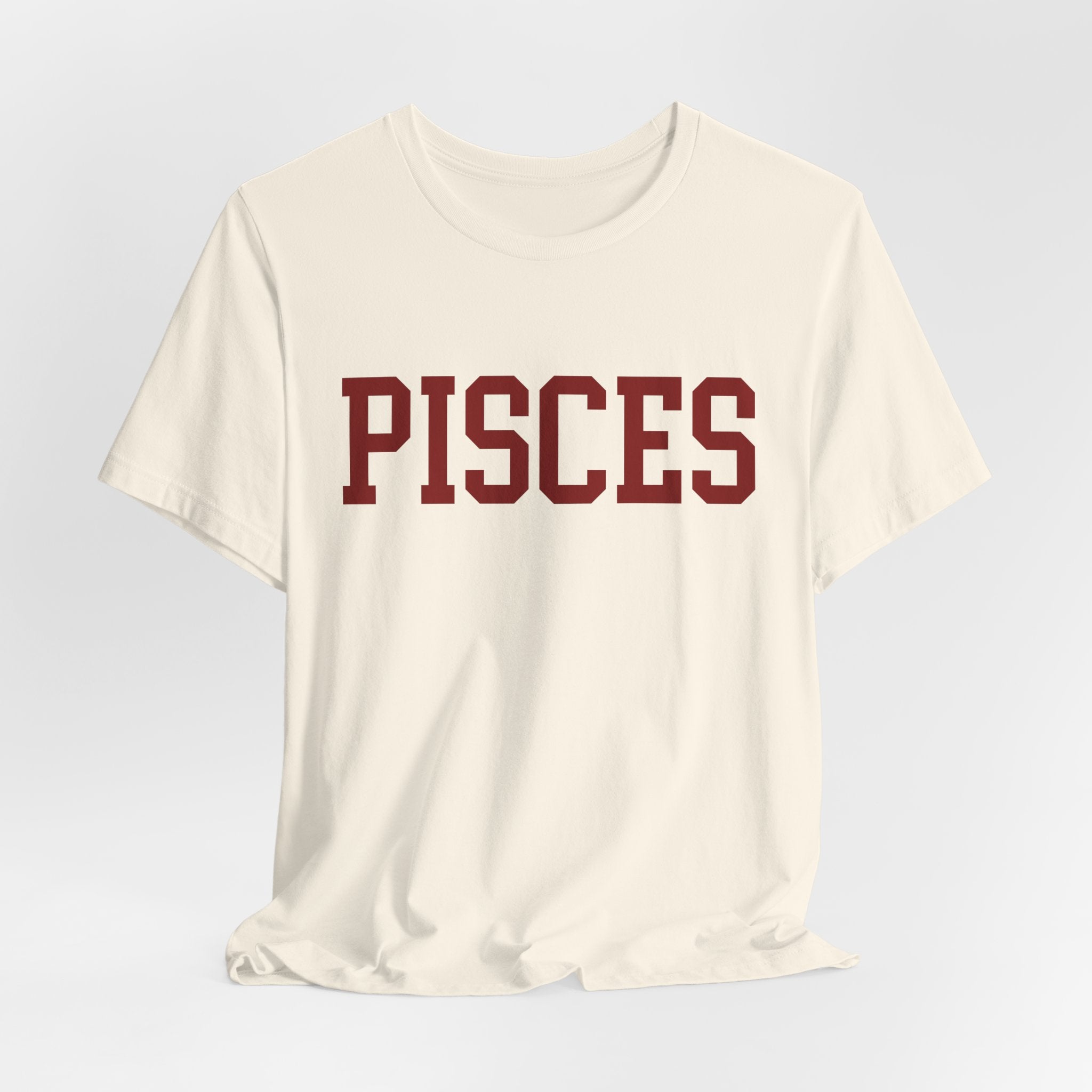 Pisces Zodiac T-Shirt — Koi Fish Back Graphic Astrology Tee