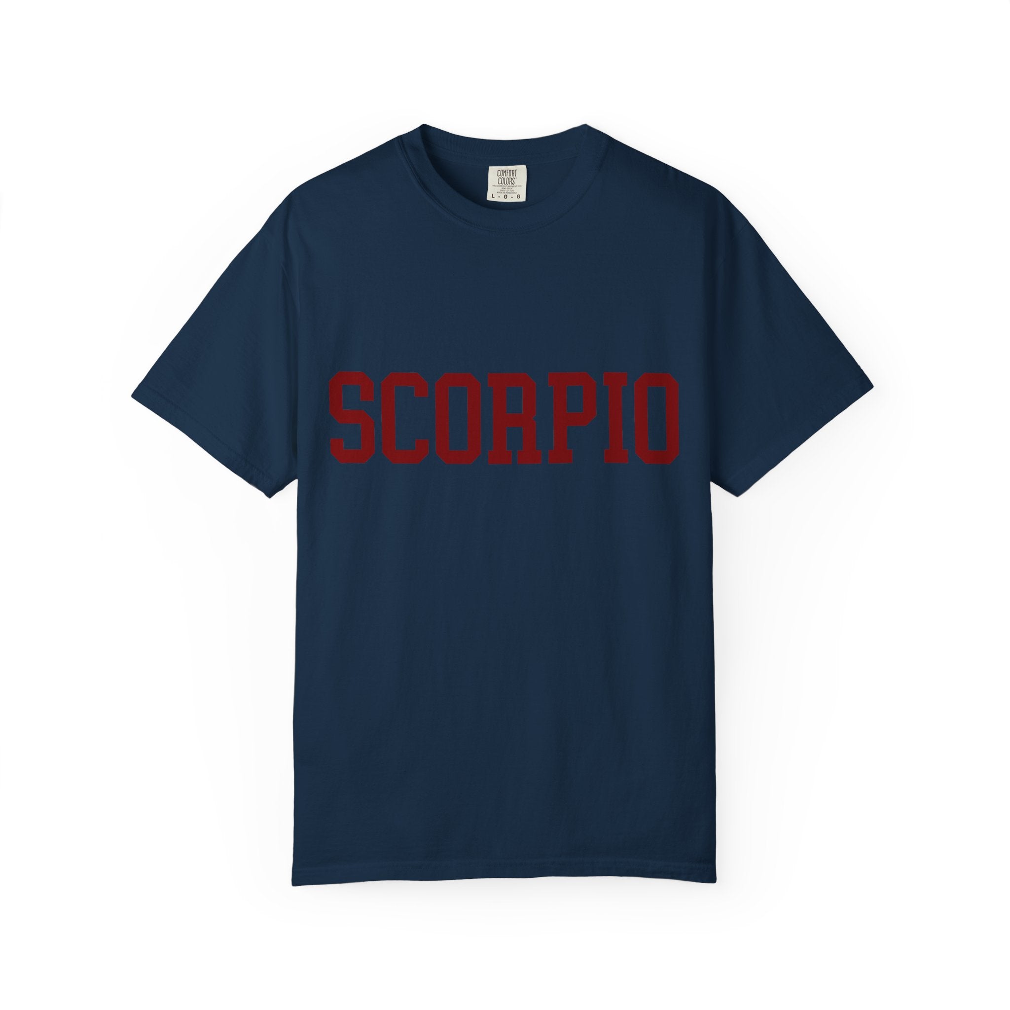 Scorpio Zodiac T-Shirt — Scorpion Graphic Back Graphic Tee