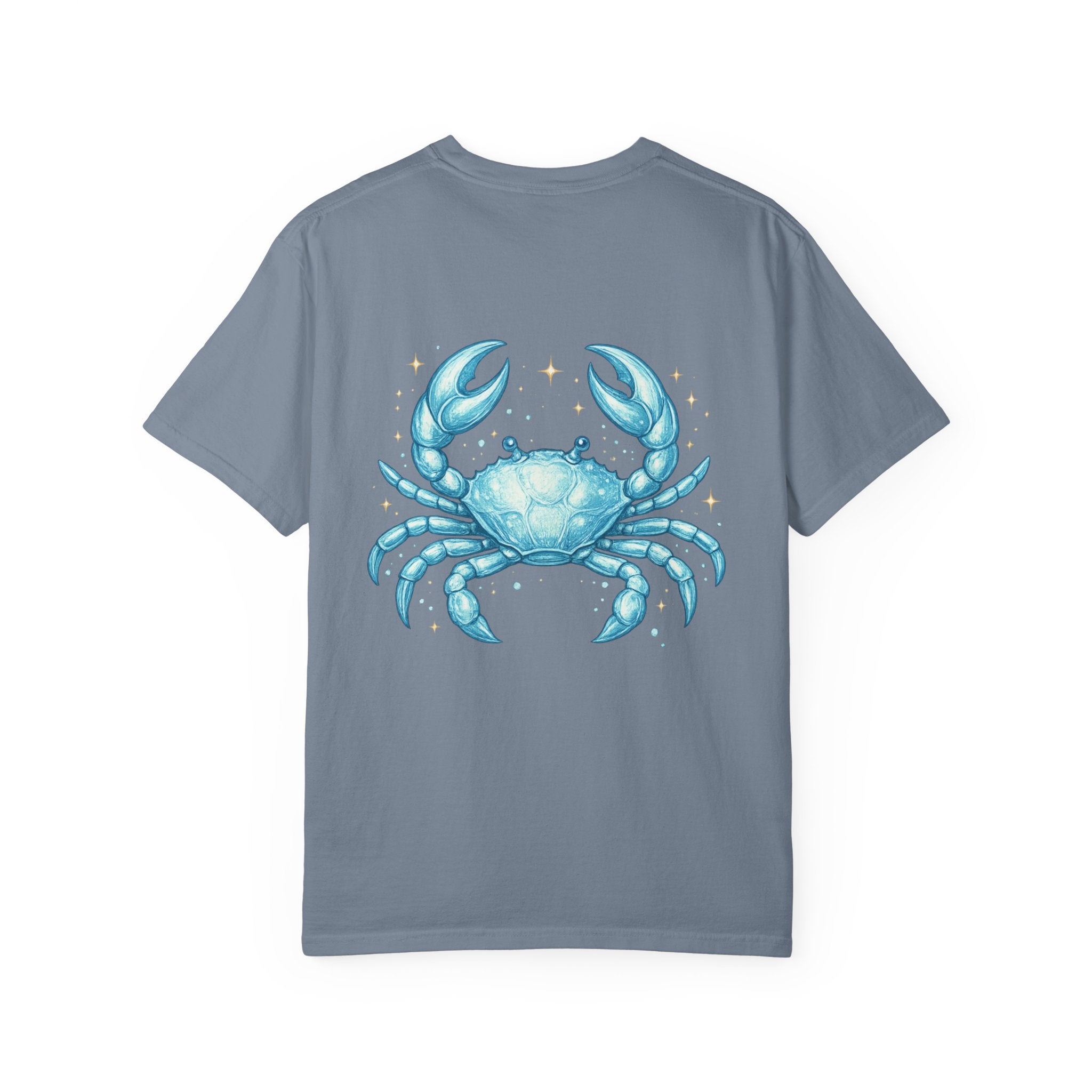 Cancer Zodiac T-Shirt — Watercolor Crab Astrology Tee