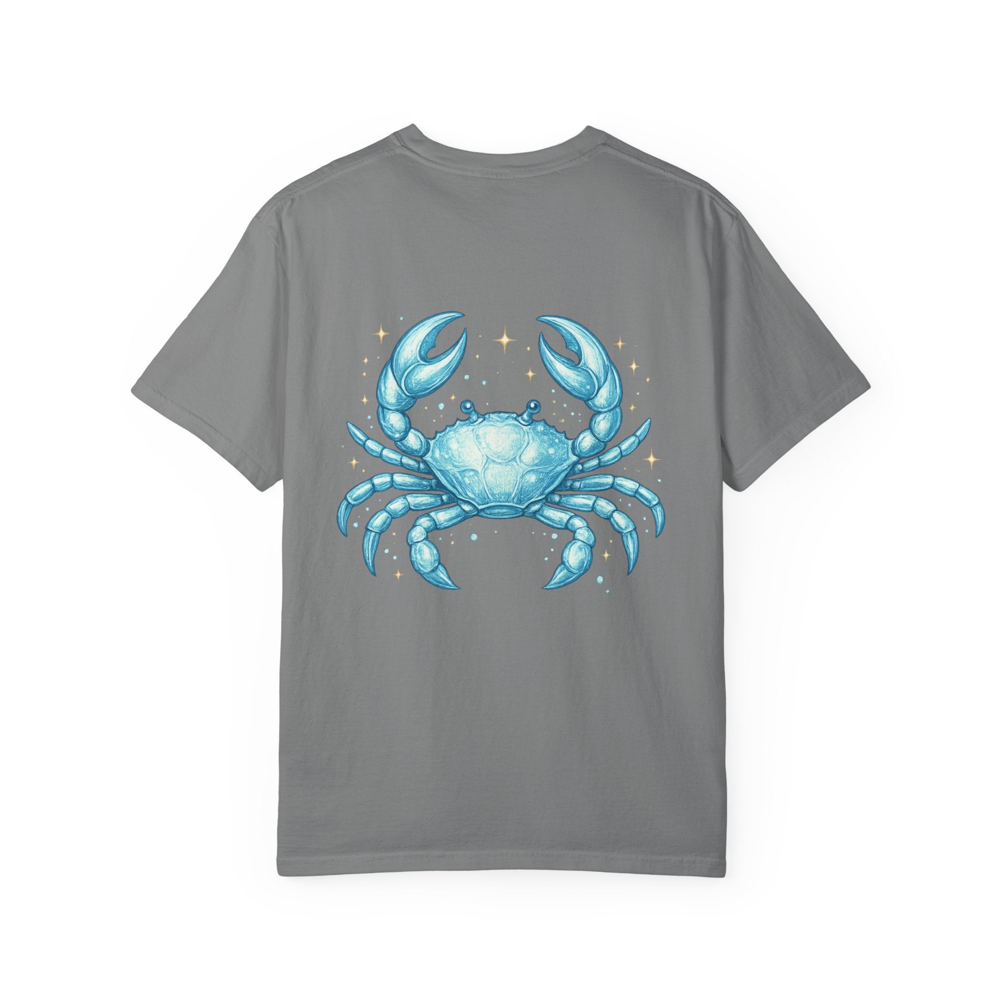 Cancer Zodiac T-Shirt — Watercolor Crab Astrology Tee