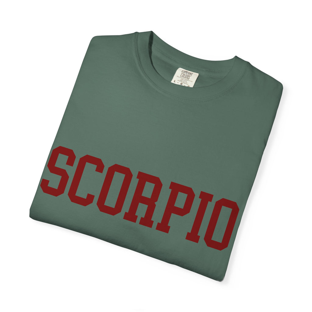 Scorpio Zodiac T-Shirt — Scorpion Graphic Back Graphic Tee