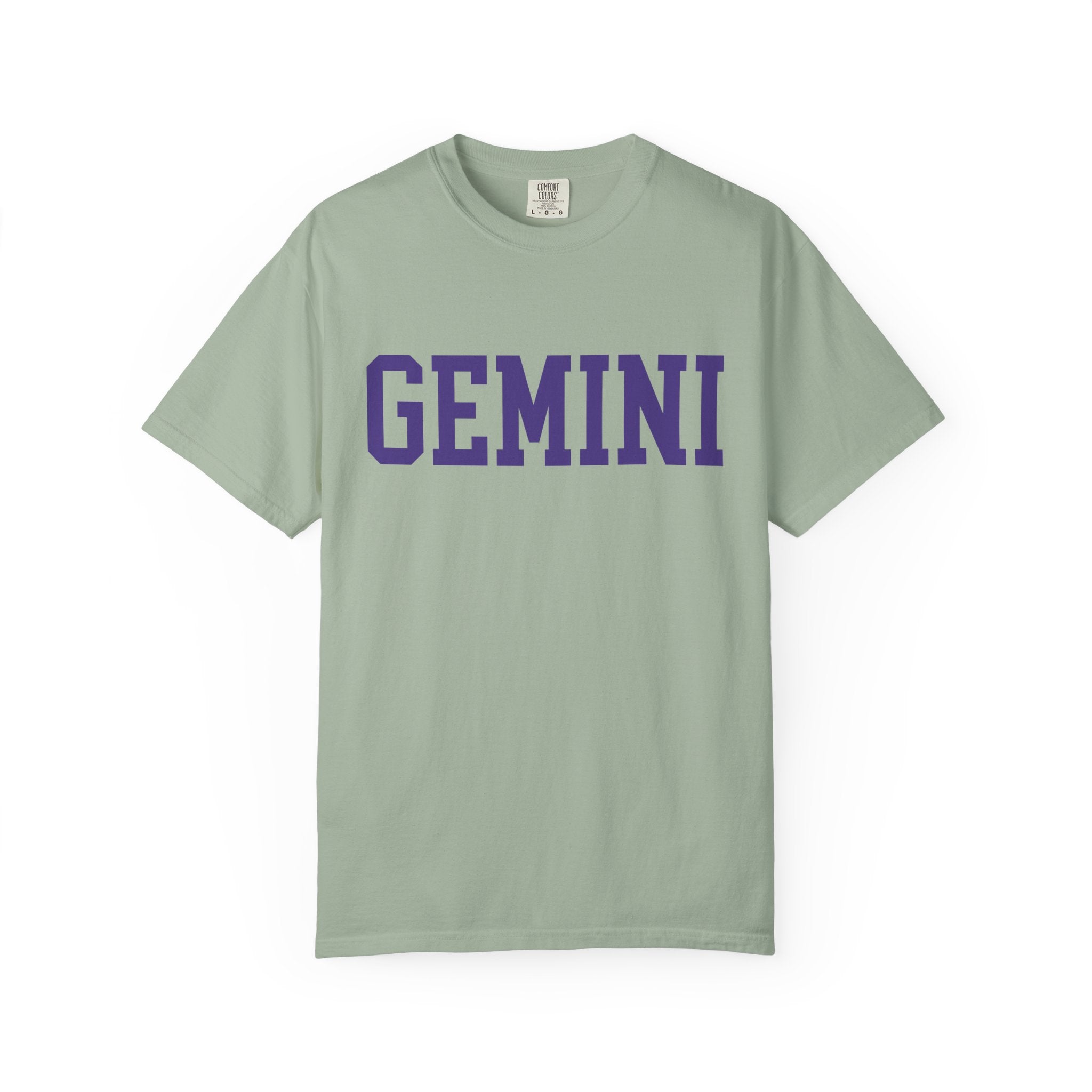 Gemini Zodiac T-Shirt — Gemini Twins Graphic Back Tee