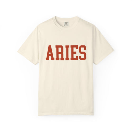 Aries Zodiac T‑Shirt — Bold Ram Graphic Tee