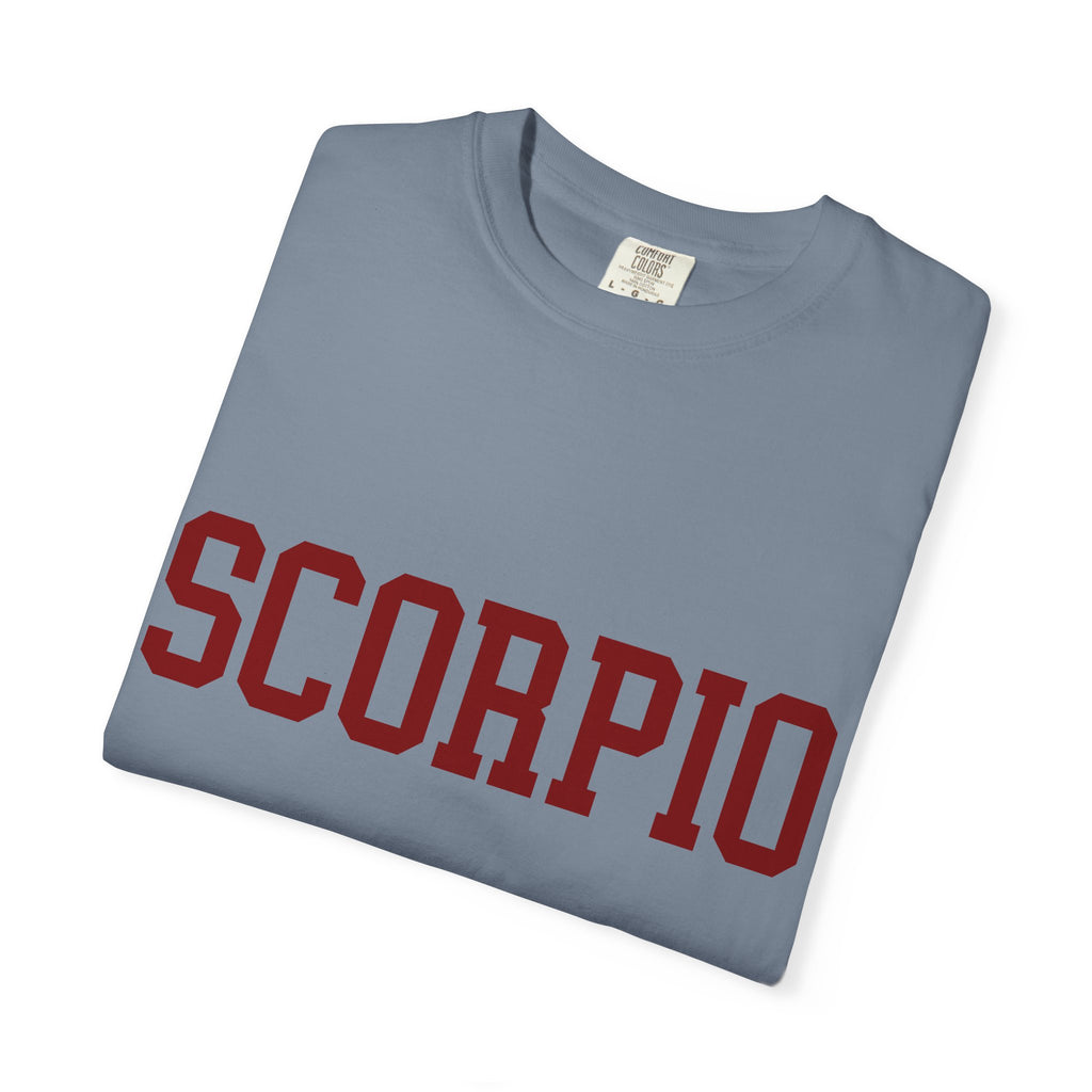 Scorpio Zodiac T-Shirt — Scorpion Graphic Back Graphic Tee