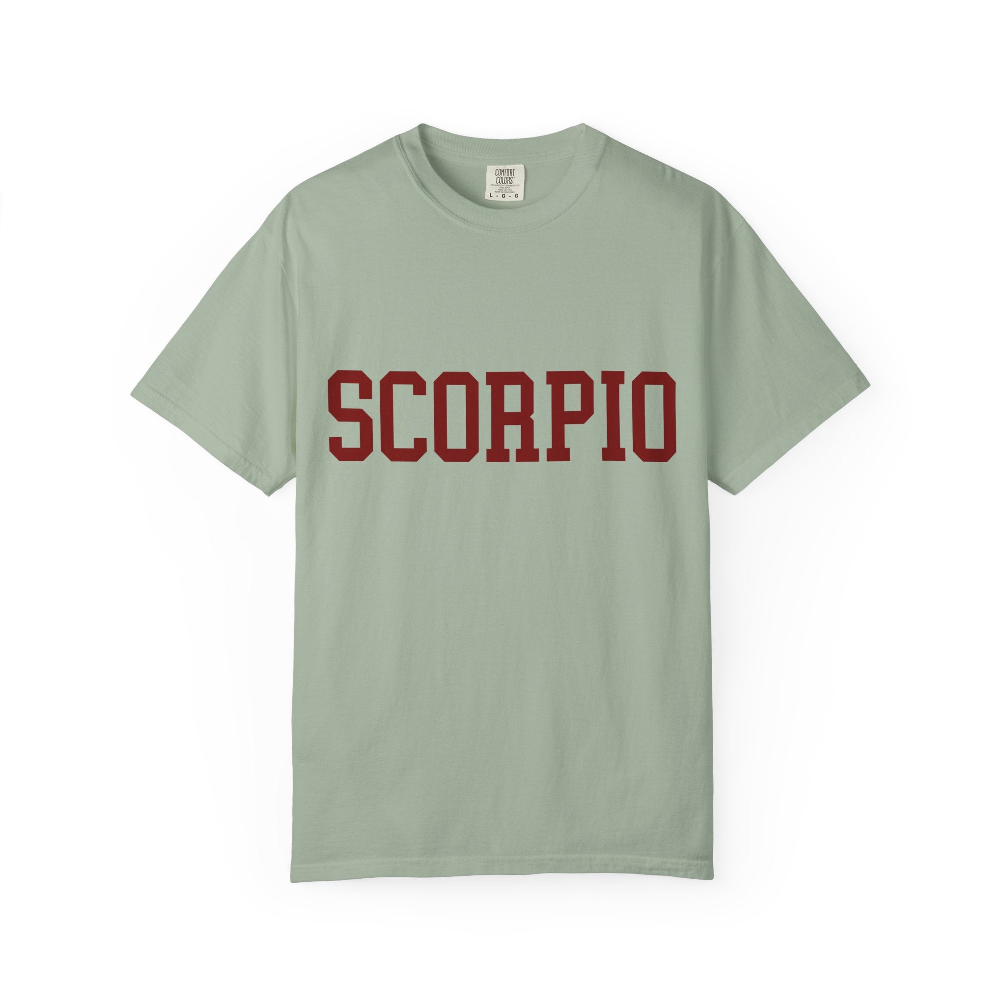 Scorpio Zodiac T-Shirt — Scorpion Graphic Back Graphic Tee