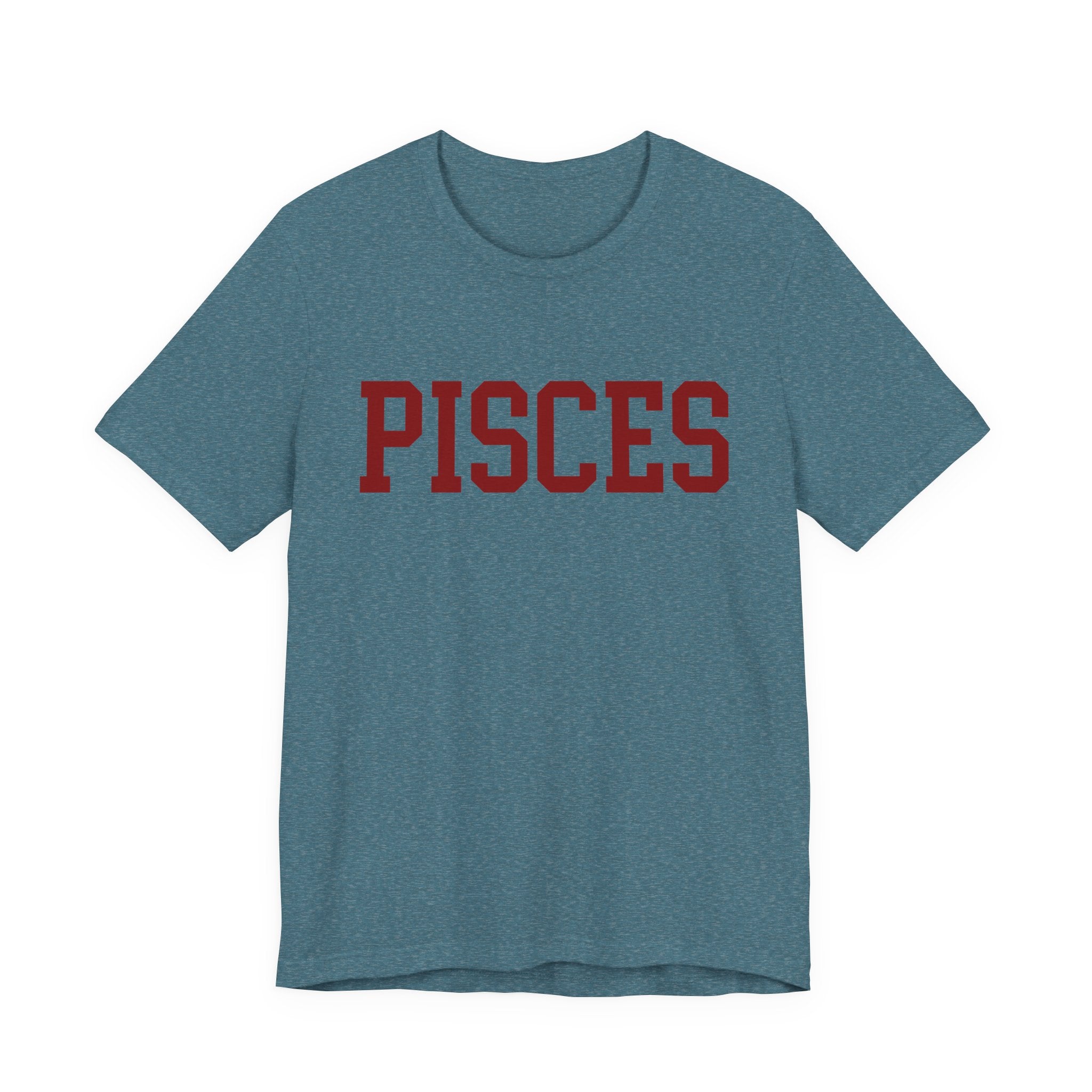 Pisces Zodiac T-Shirt — Koi Fish Back Graphic Astrology Tee
