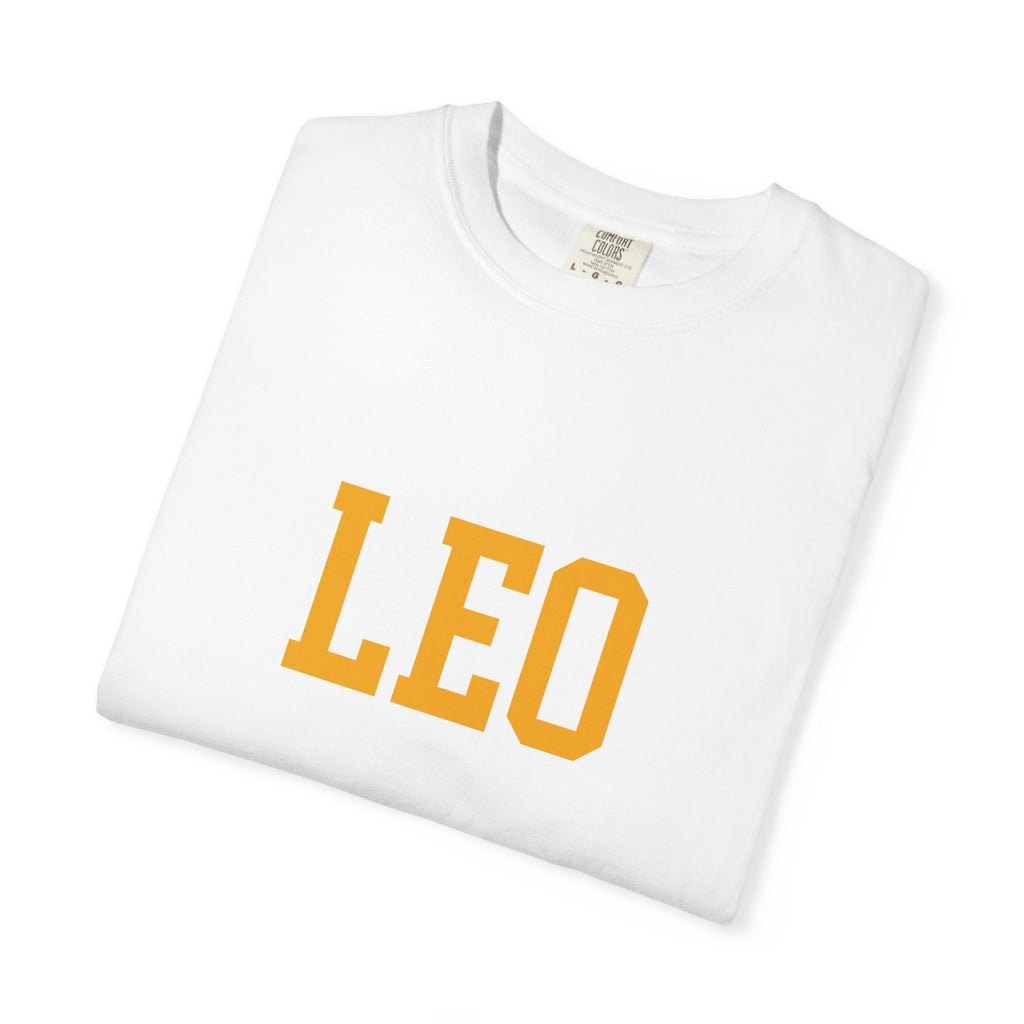 Leo Zodiac T-Shirt — Bold Lion Graphic Tee