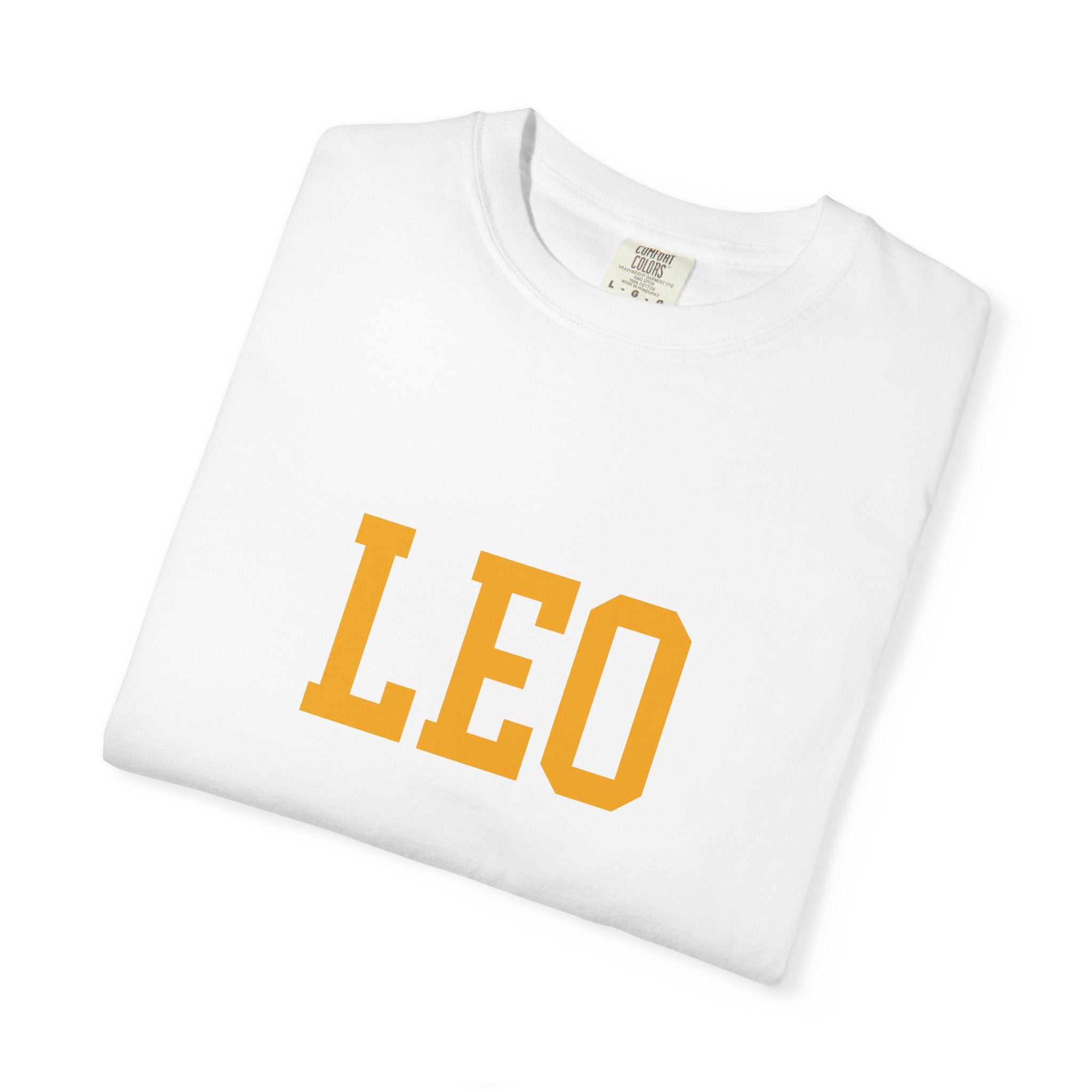 Leo Zodiac T-Shirt — Bold Lion Graphic Tee