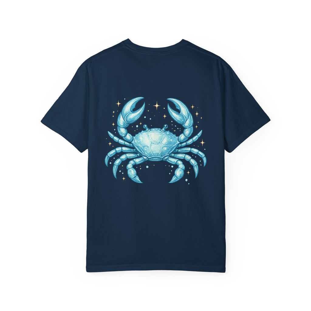 Cancer Zodiac T-Shirt — Watercolor Crab Astrology Tee