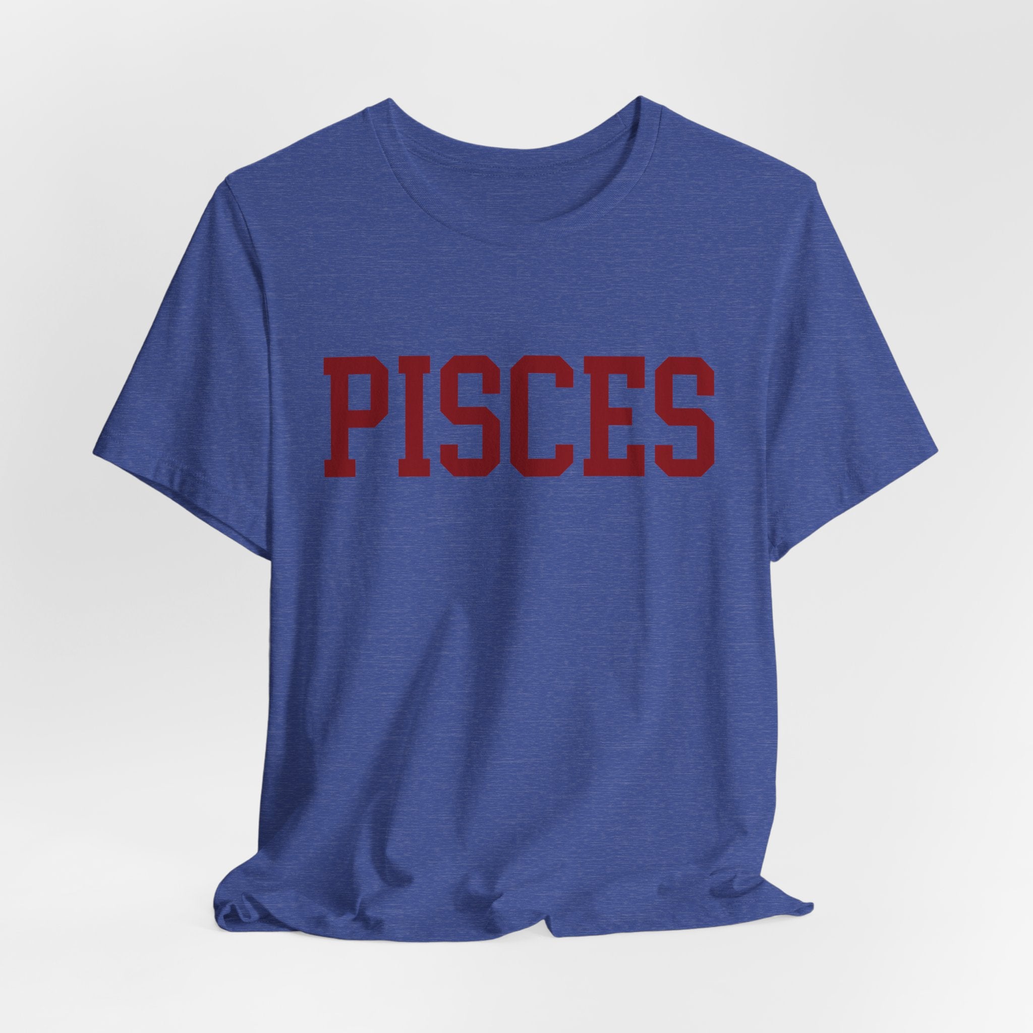 Pisces Zodiac T-Shirt — Koi Fish Back Graphic Astrology Tee