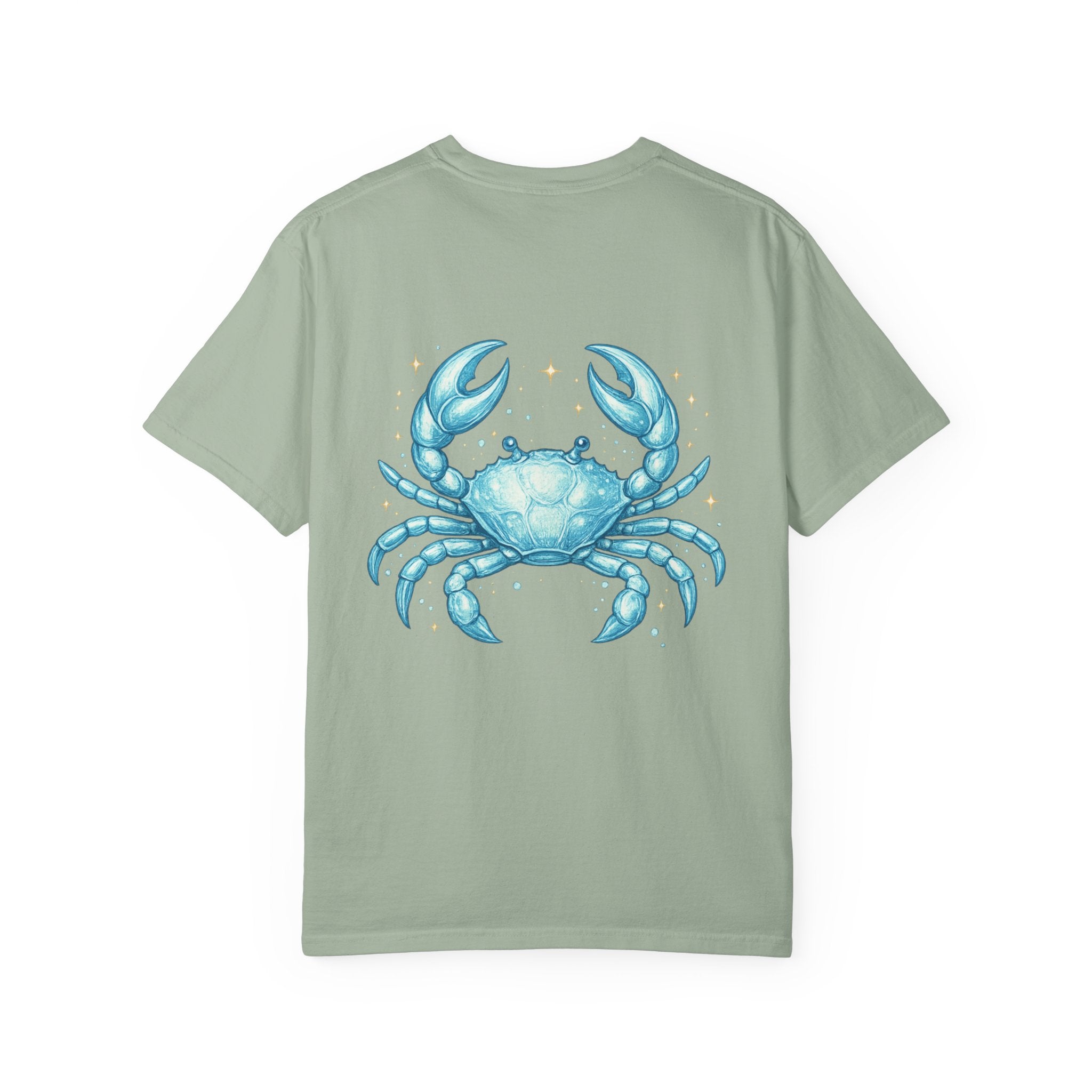 Cancer Zodiac T-Shirt — Watercolor Crab Astrology Tee