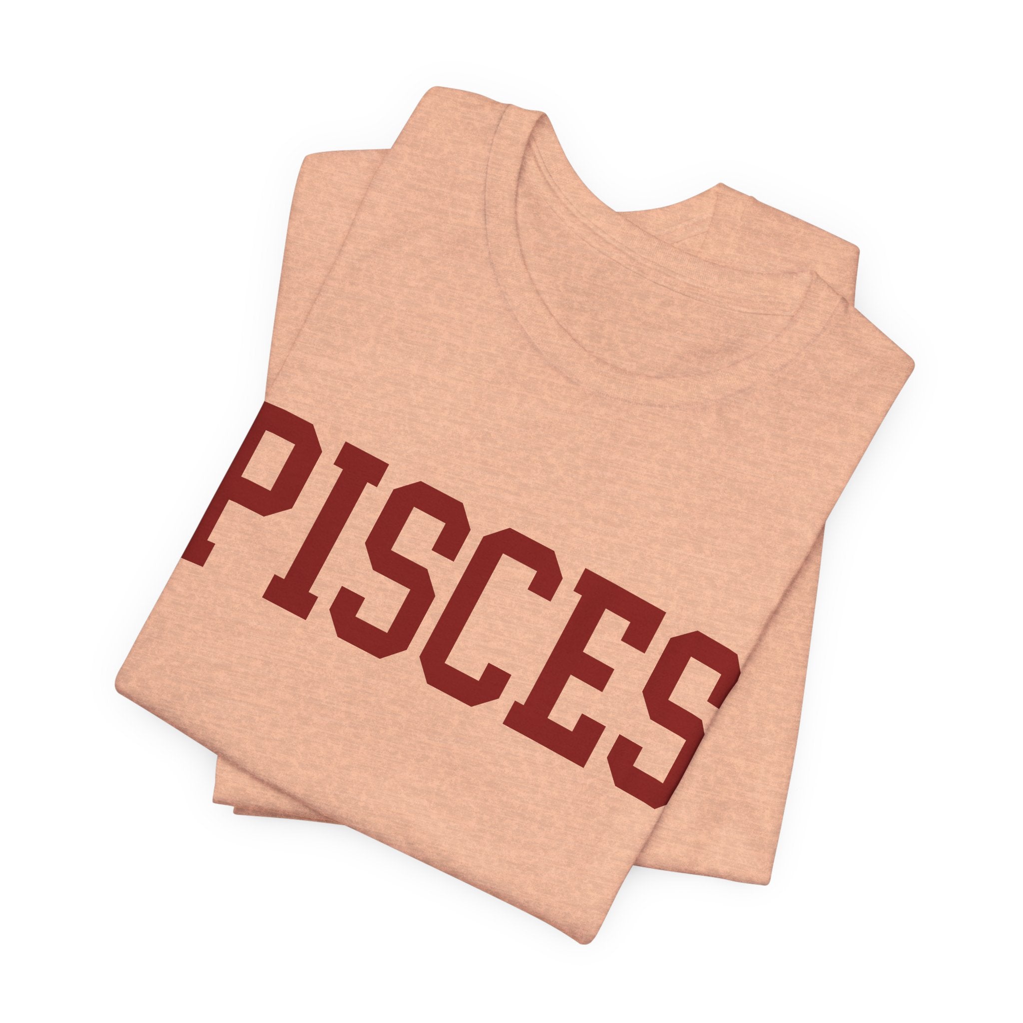 Pisces Zodiac T-Shirt — Koi Fish Back Graphic Astrology Tee