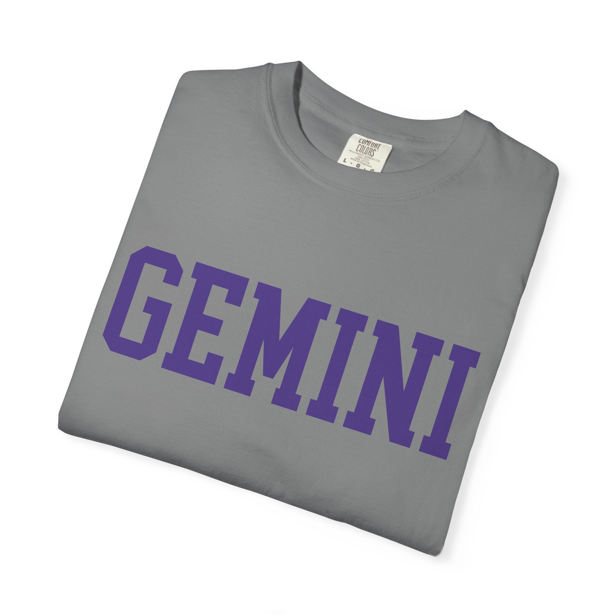Gemini Zodiac T-Shirt — Gemini Twins Graphic Back Tee