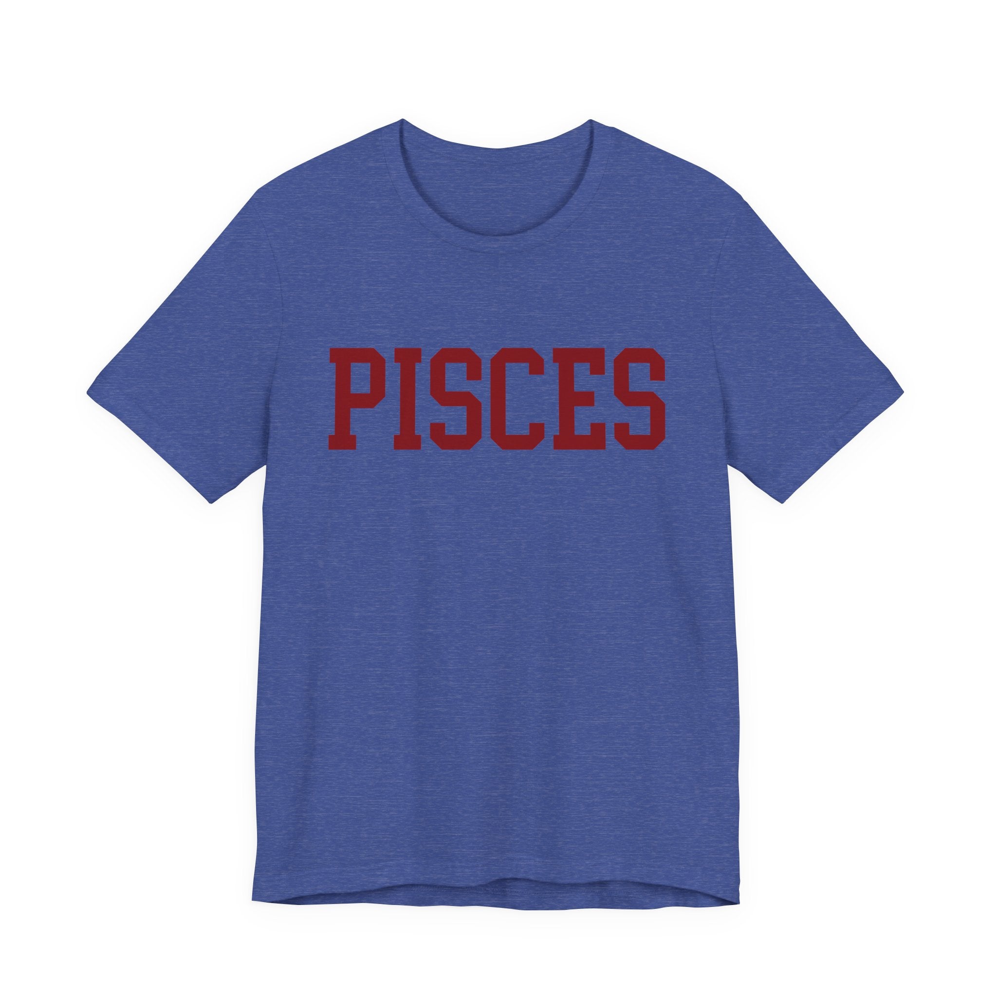 Pisces Zodiac T-Shirt — Koi Fish Back Graphic Astrology Tee